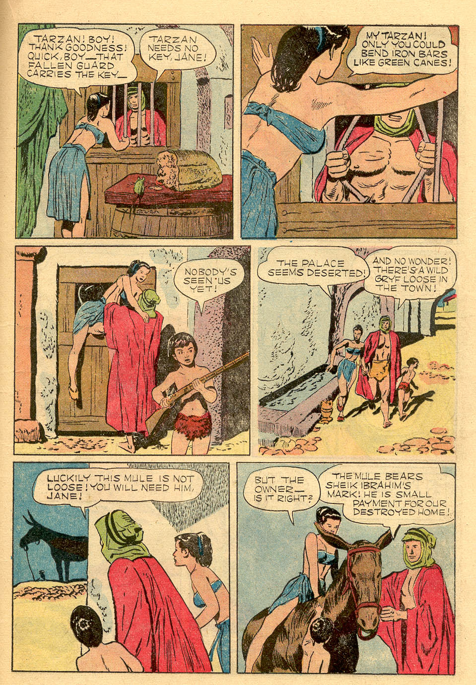 Read online Tarzan (1948) comic -  Issue #47 - 29