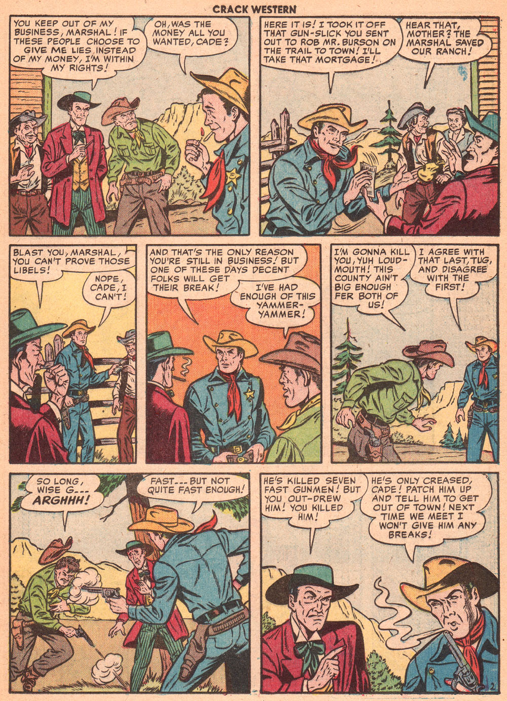 Read online Crack Western comic -  Issue #72 - 33