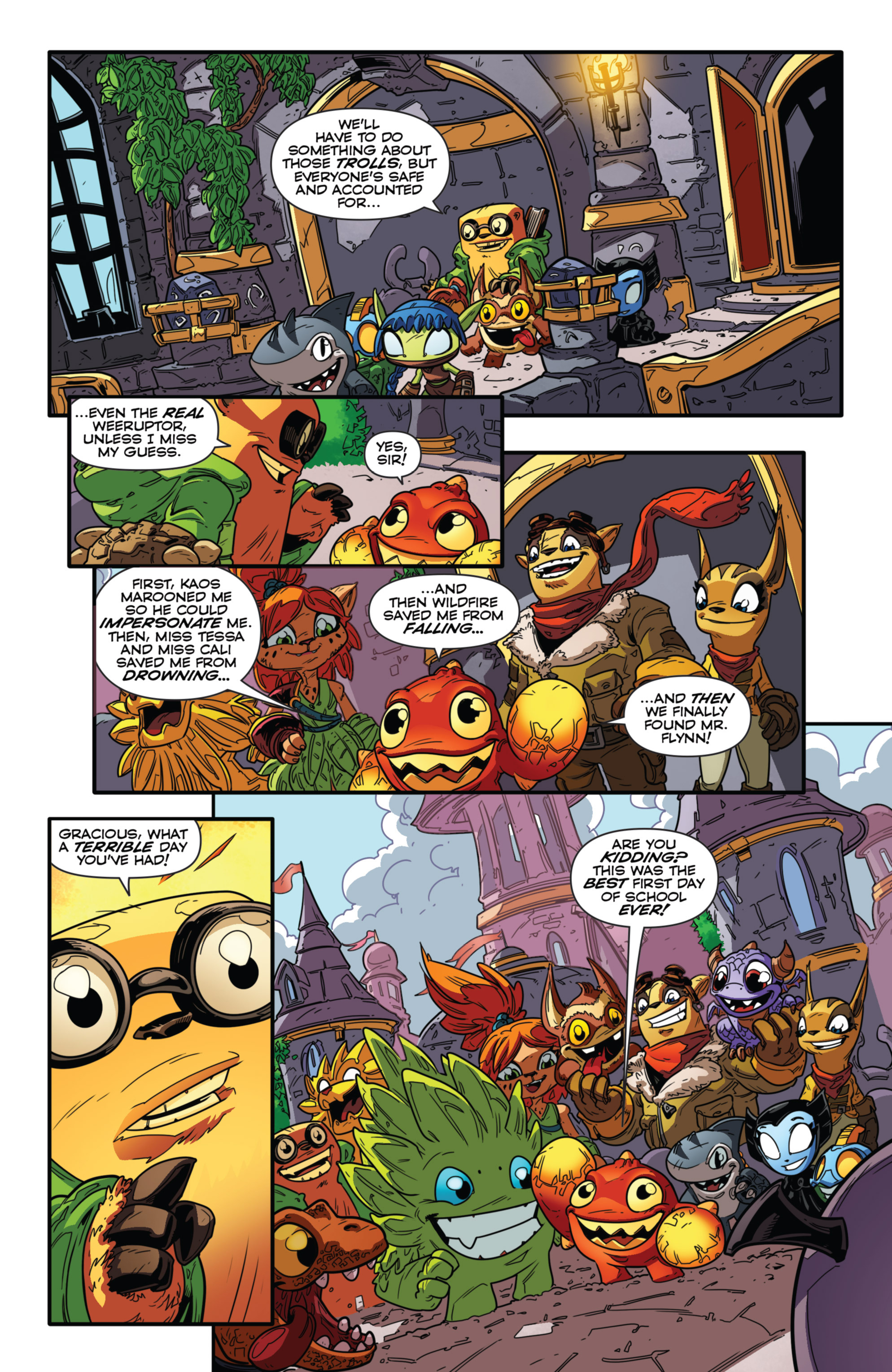 Read online Skylanders comic -  Issue #3 - 18