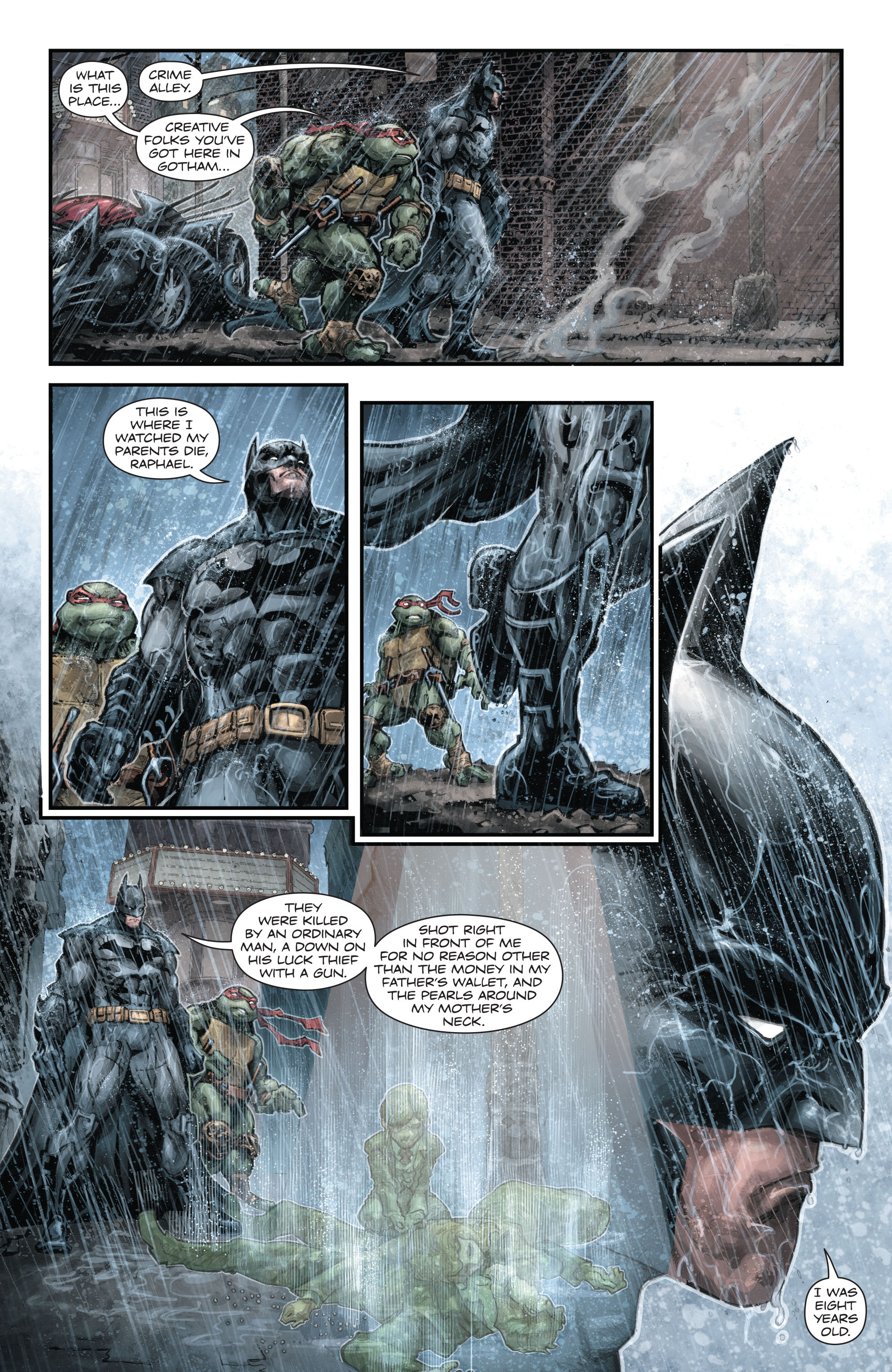 Read online Batman/Teenage Mutant Ninja Turtles comic -  Issue #4 - 20