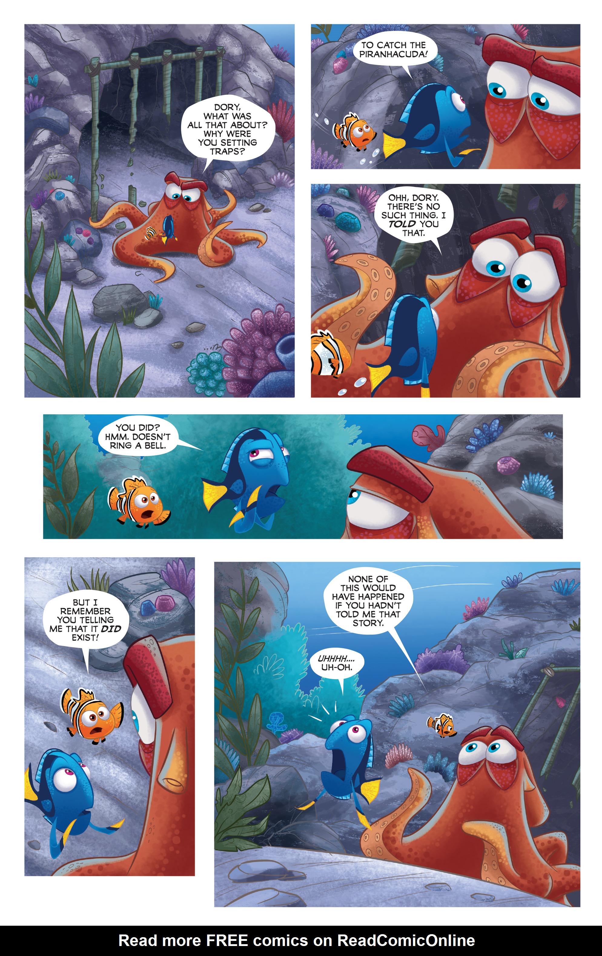 Read online Disney Pixar Finding Dory comic -  Issue #4 - 22