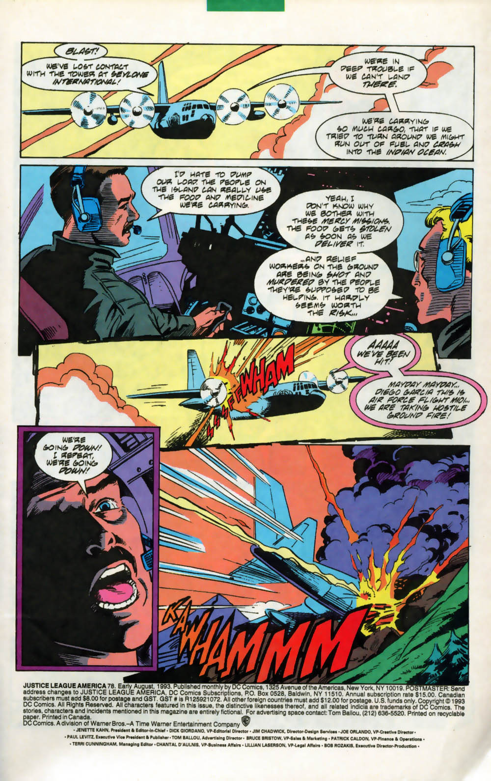 Read online Justice League America comic -  Issue #78 - 2