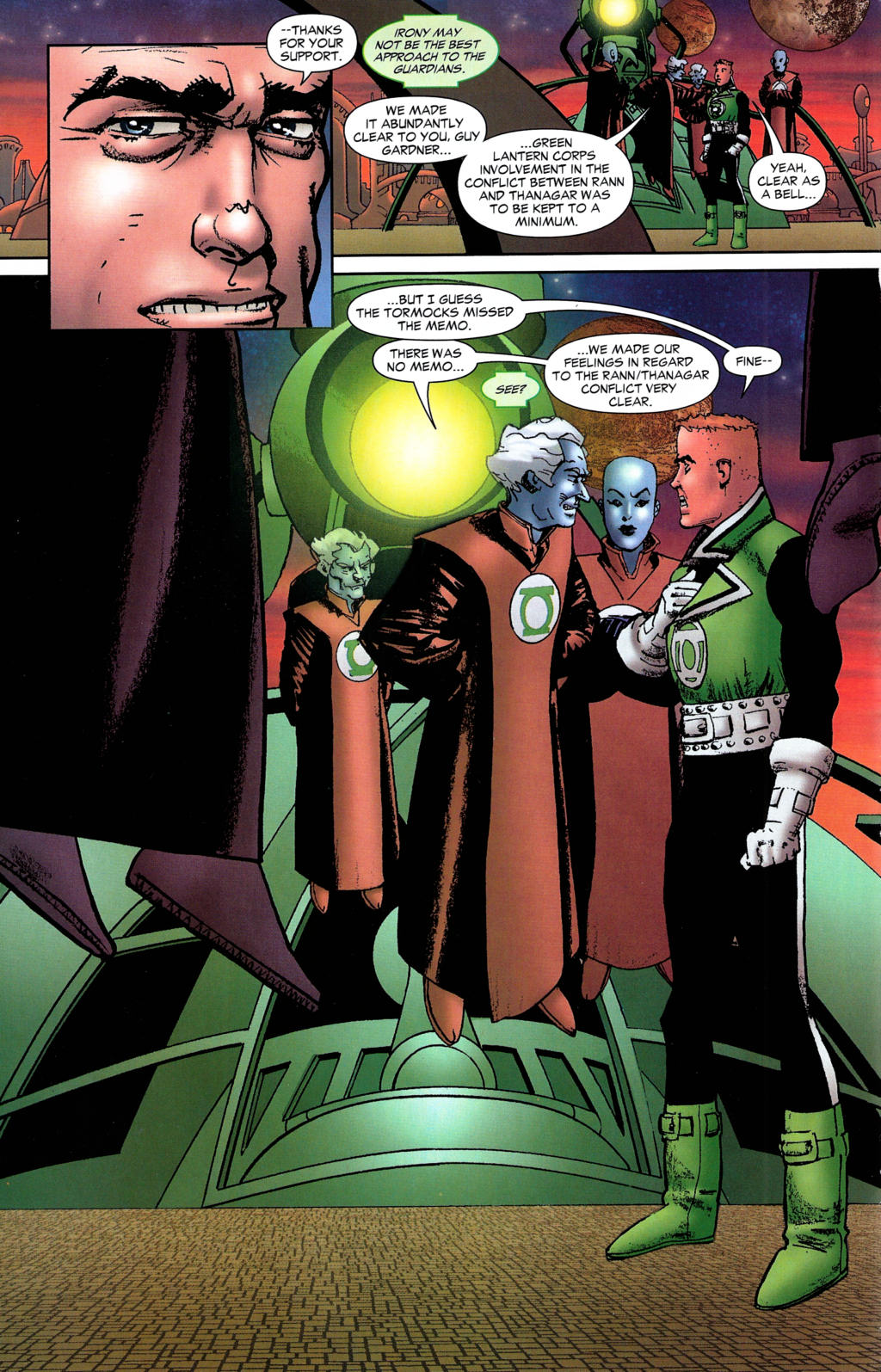 Read online Guy Gardner: Collateral Damage comic -  Issue #2 - 9