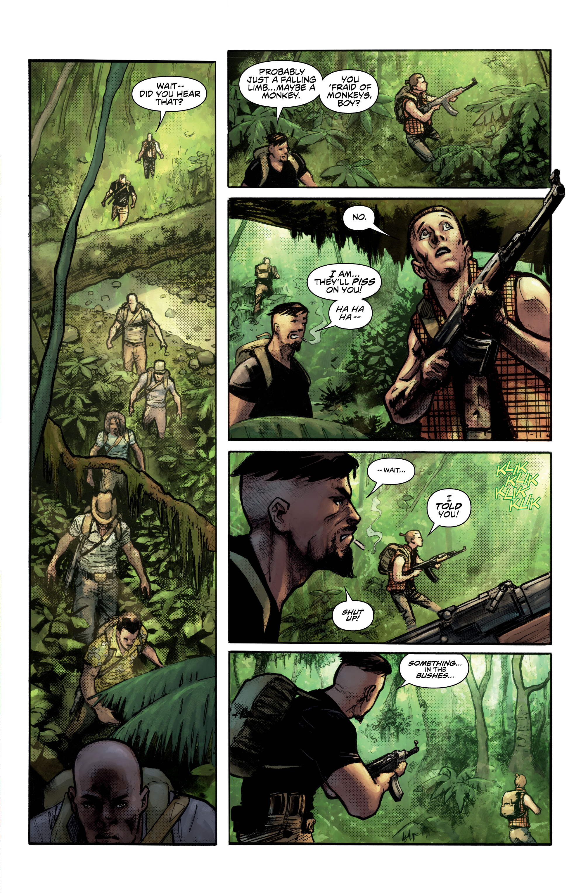 Read online Predator: Hunters III comic -  Issue #1 - 17