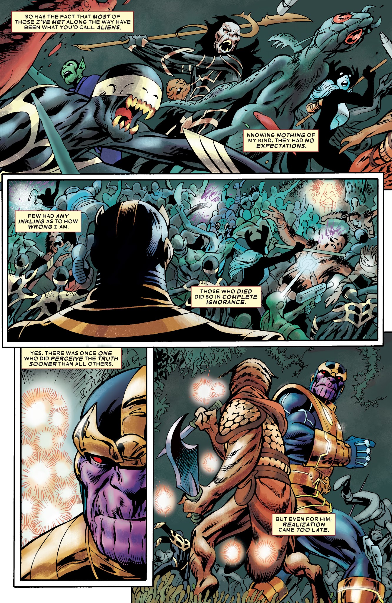 Read online Thanos: The Infinity Siblings comic -  Issue # TPB - 9