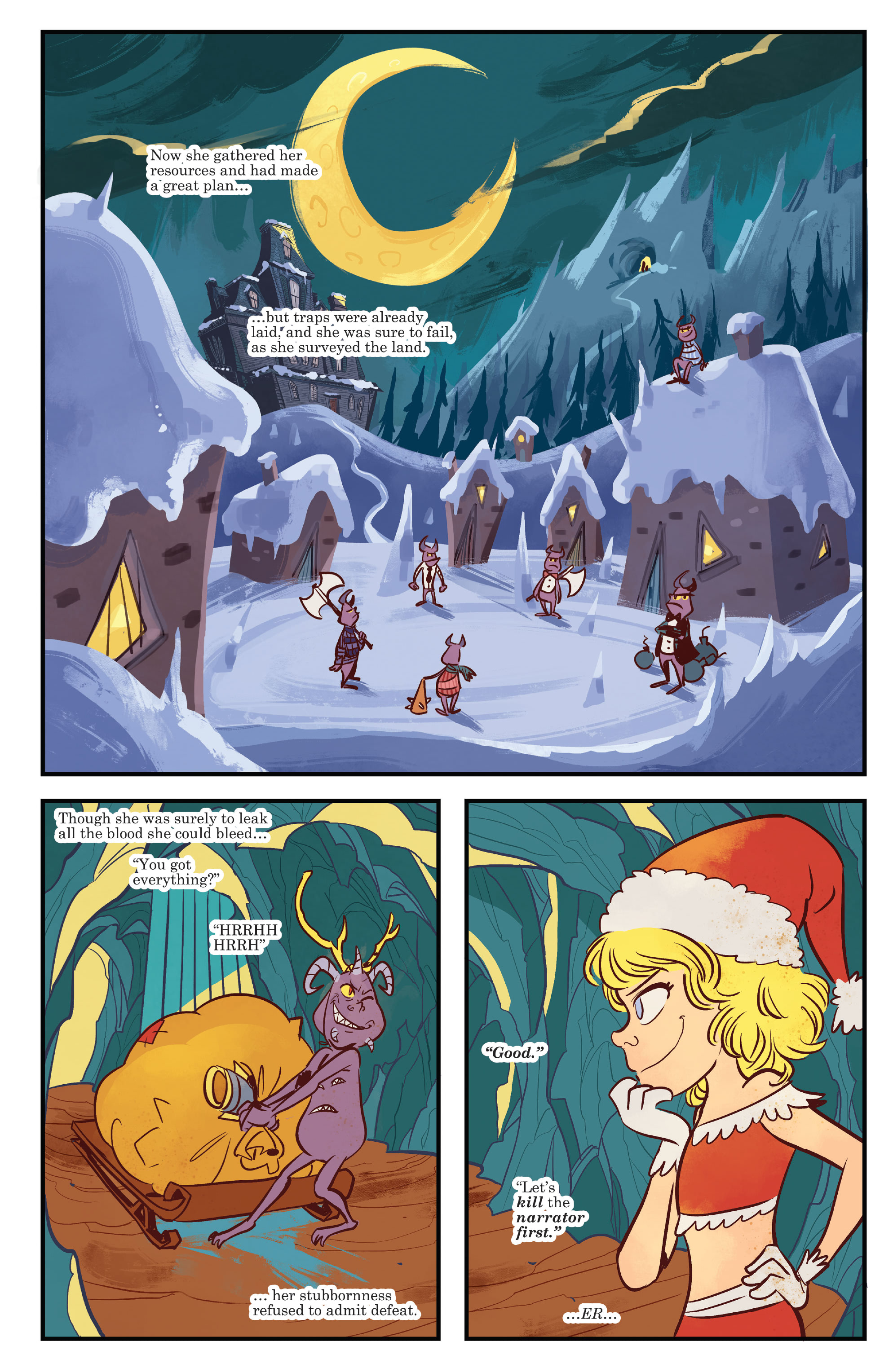 Read online Cinderella Annual: Bloody Xmas comic -  Issue # Full - 48