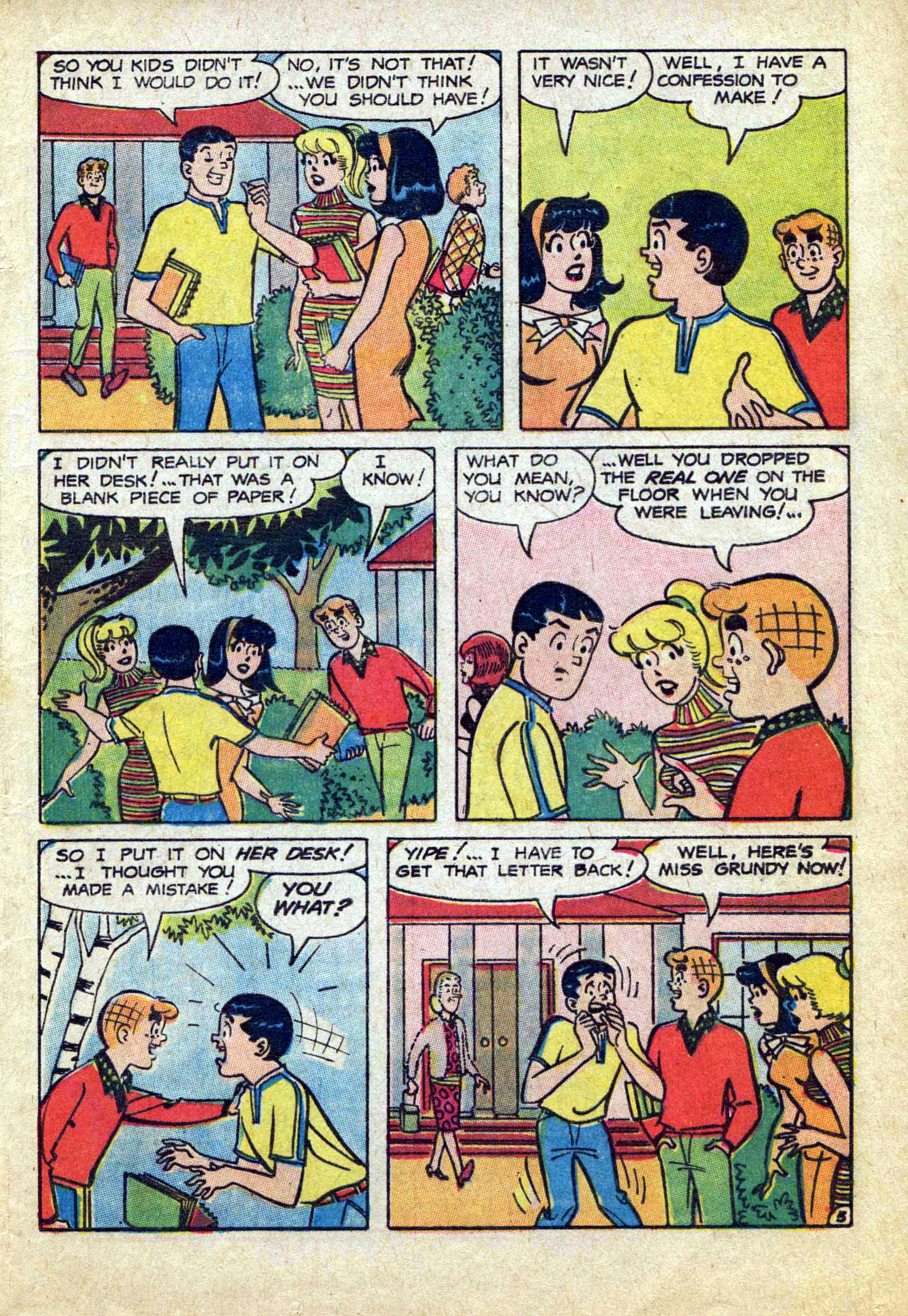 Read online Reggie and Me (1966) comic -  Issue #26 - 17