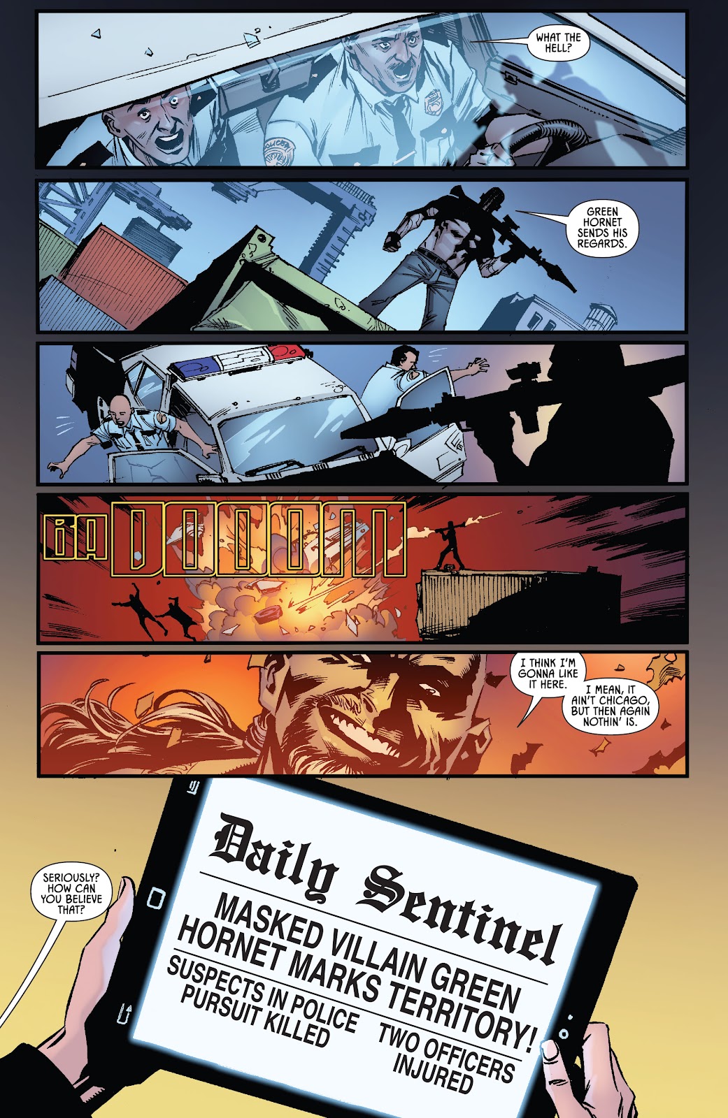 Green Hornet: One Night in Bangkok issue Full - Page 9