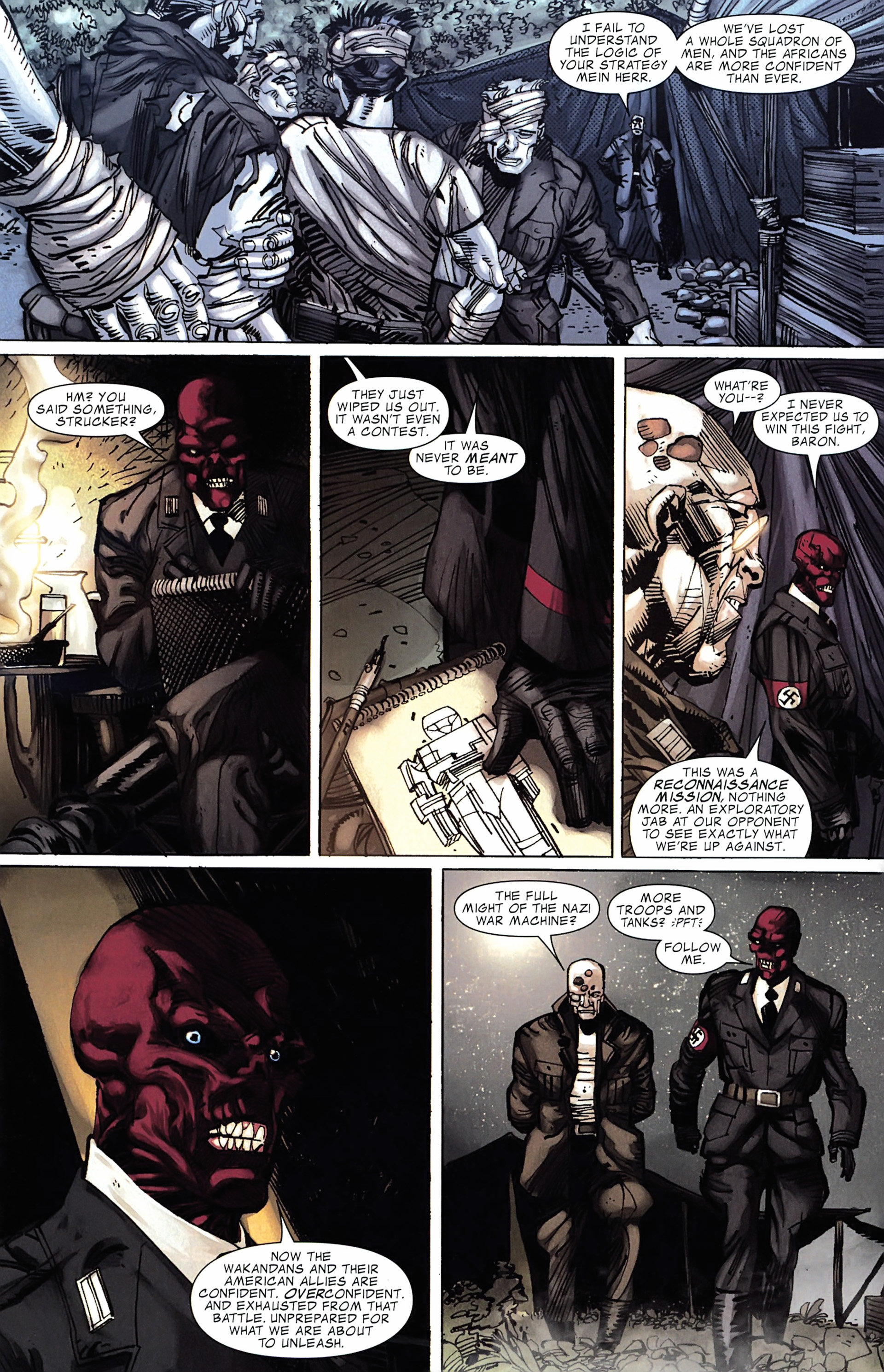 Read online Black Panther/Captain America: Flags Of Our Fathers comic -  Issue #2 - 21
