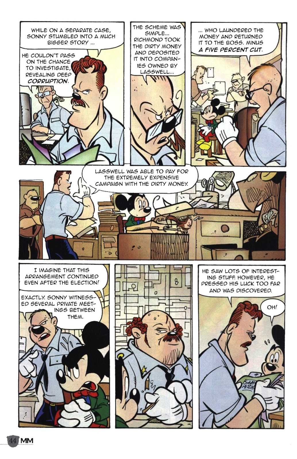 Mickey Mouse Mystery Magazine issue 2 - Page 44