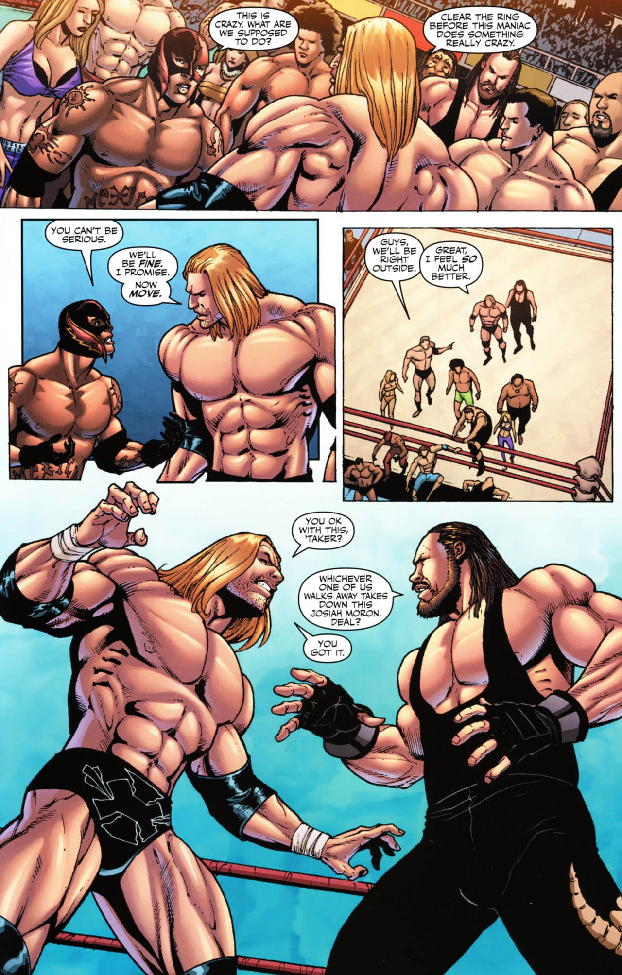 Read online WWE Heroes comic -  Issue #2 - 22