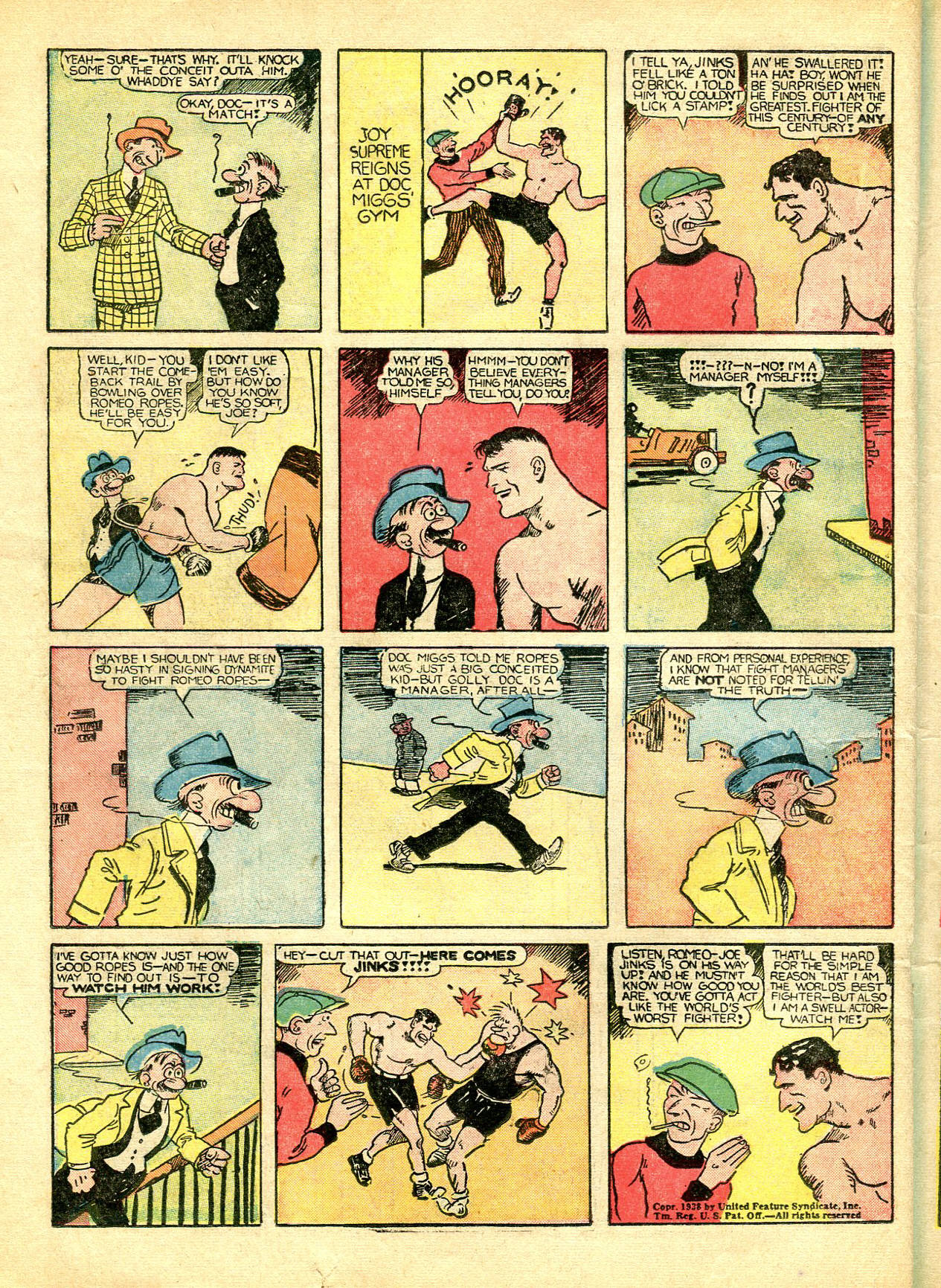 Read online Comics on Parade comic -  Issue #4 - 38