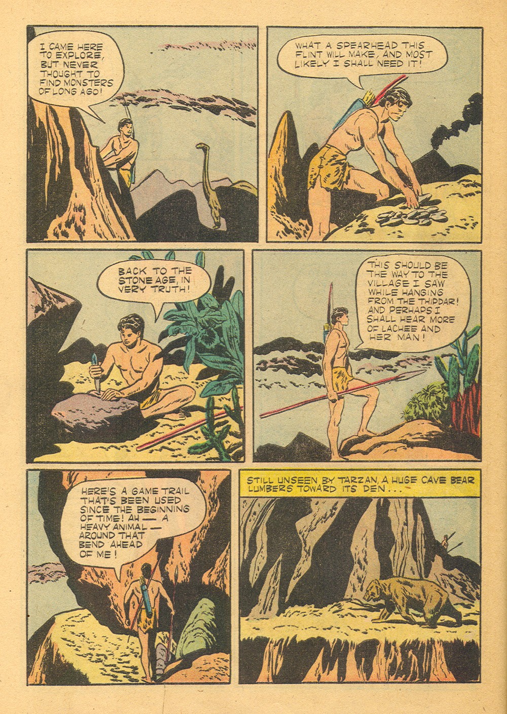 Read online Tarzan (1948) comic -  Issue #19 - 36