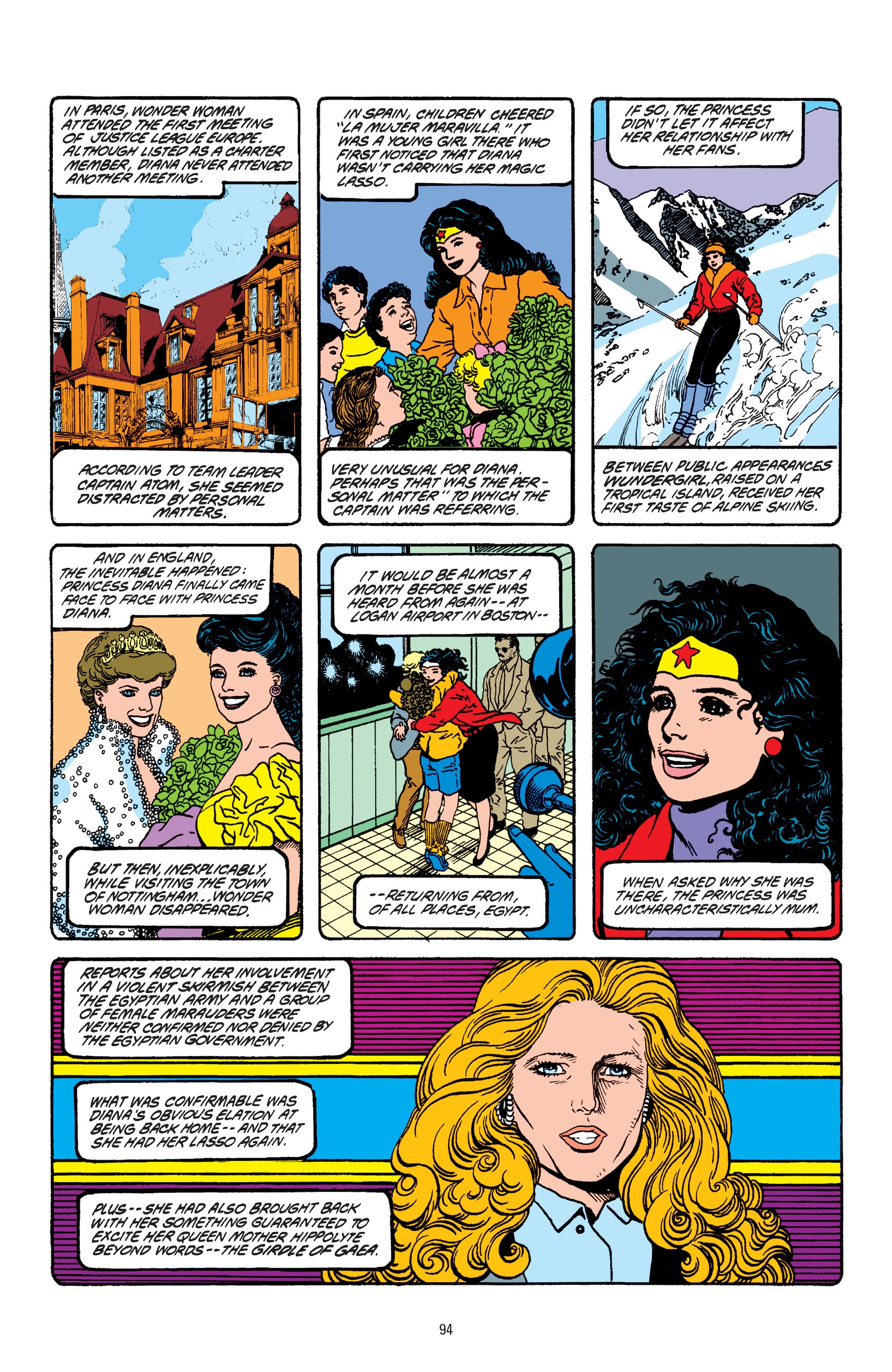 Read online Wonder Woman By George Pérez comic -  Issue # TPB 5 (Part 1) - 93
