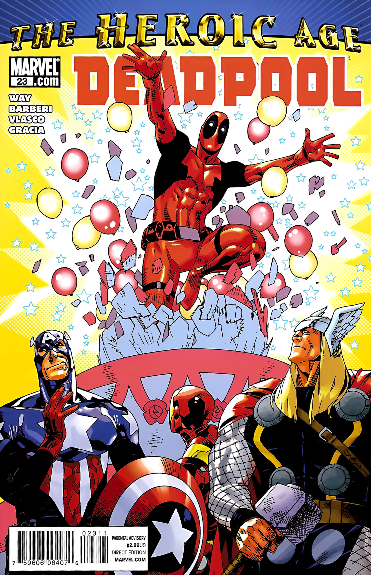 Read online Deadpool (2008) comic -  Issue #23 - 1
