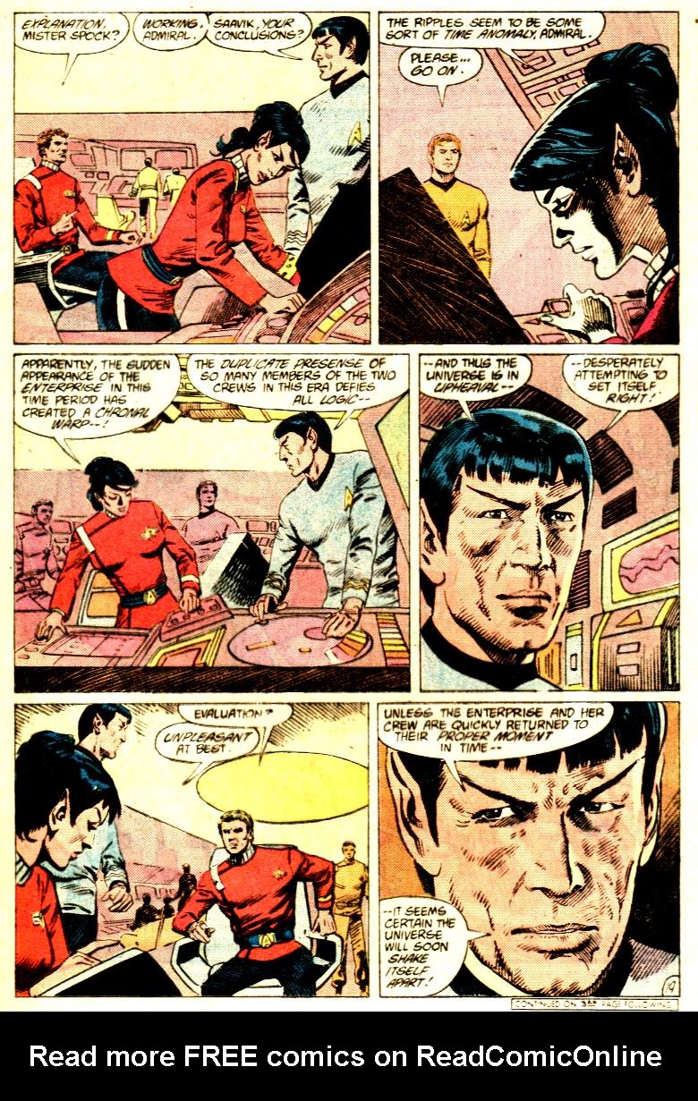 Read online Star Trek (1984) comic -  Issue #33 - 19