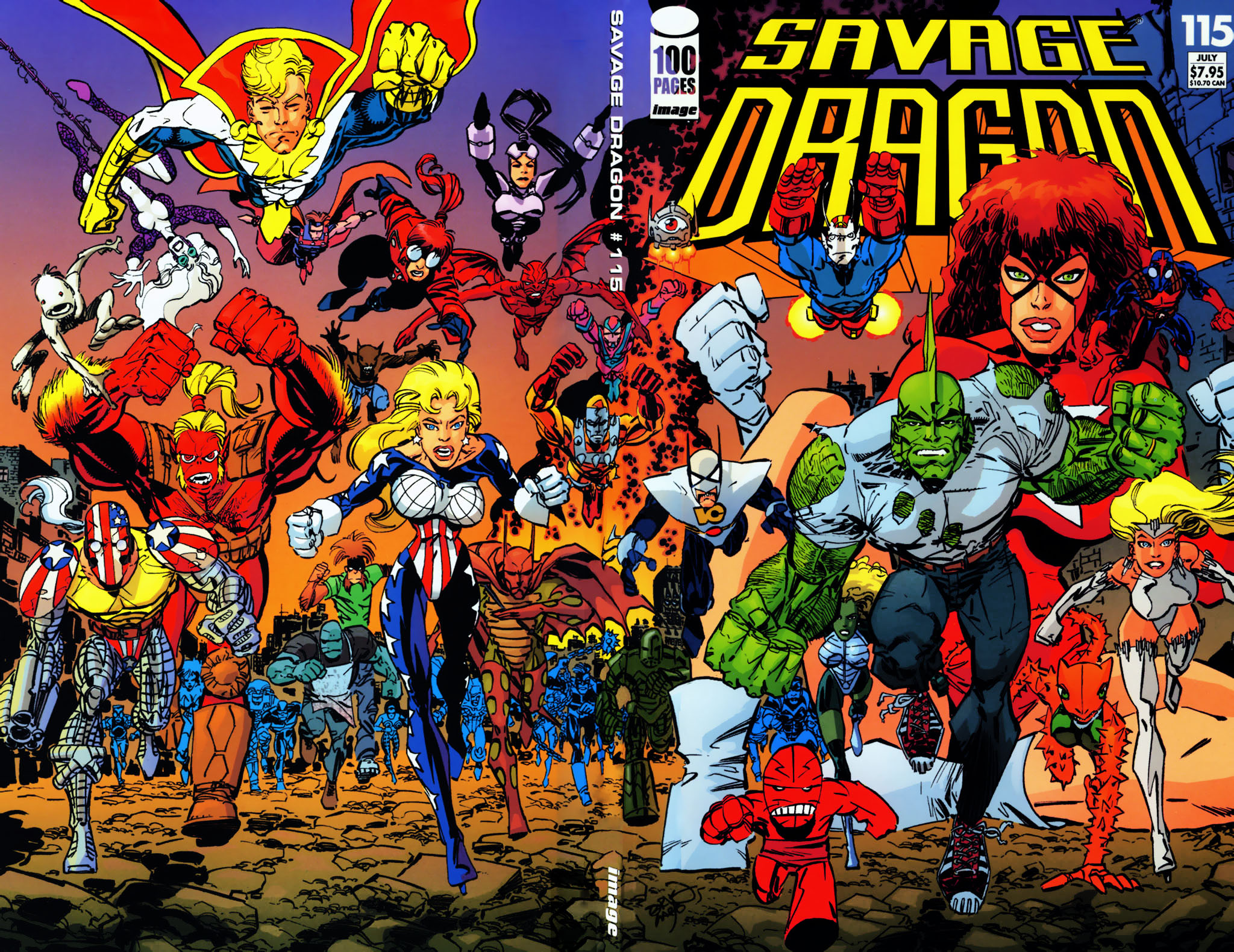 Read online The Savage Dragon (1993) comic -  Issue #115 - 1