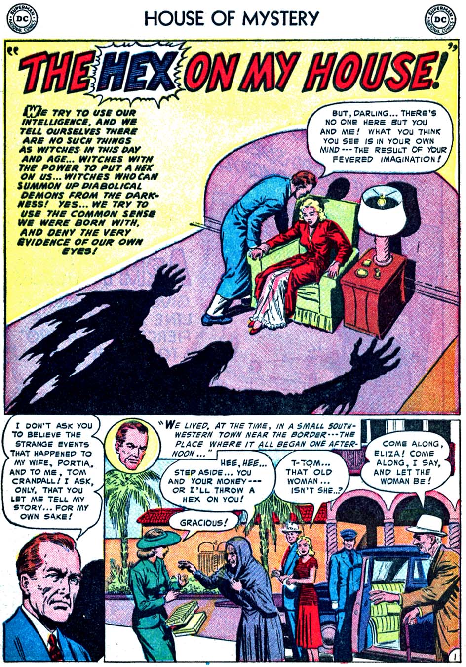 Read online House of Mystery (1951) comic -  Issue #20 - 28
