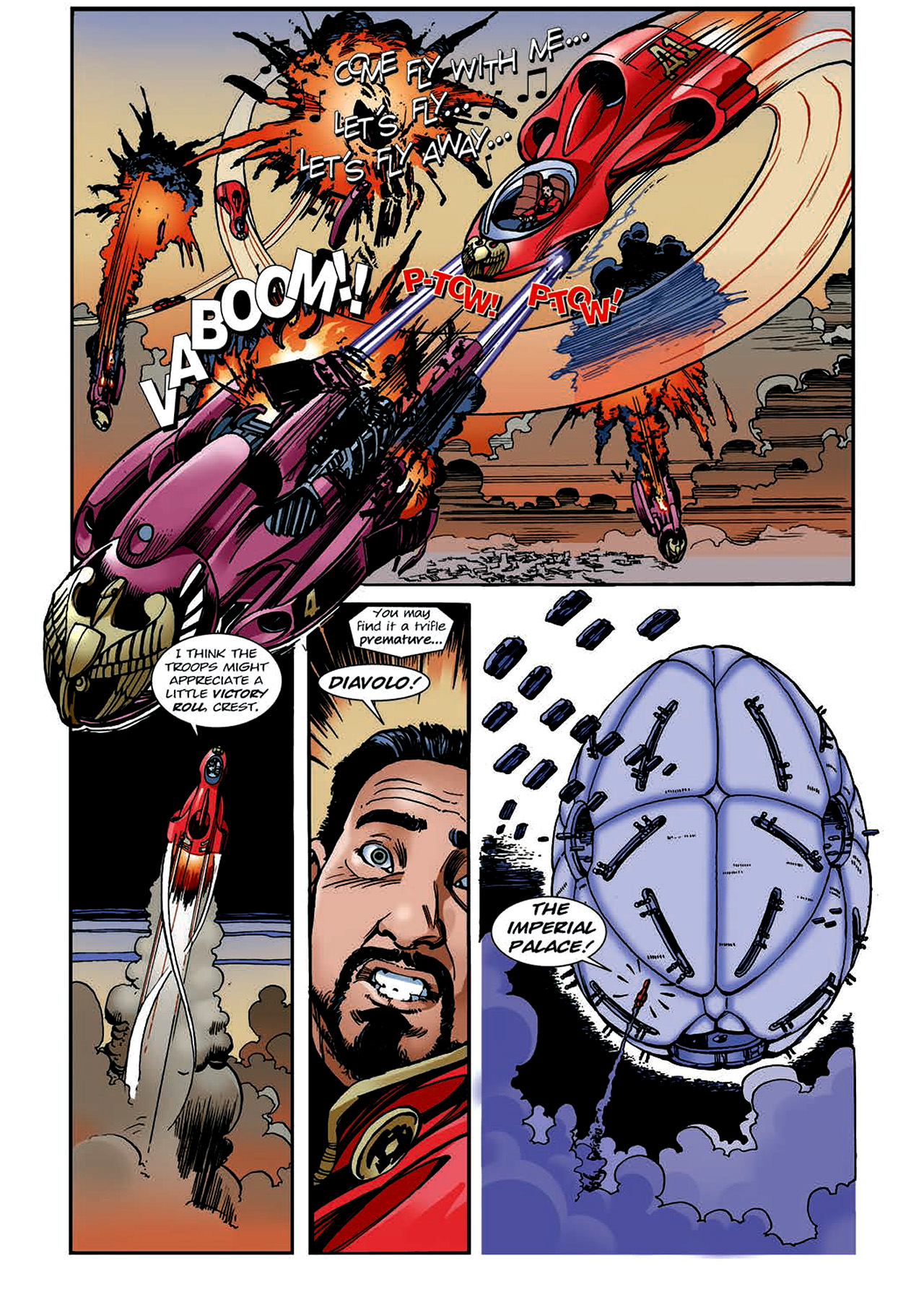 Read online Nikolai Dante comic -  Issue # TPB 4 - 131