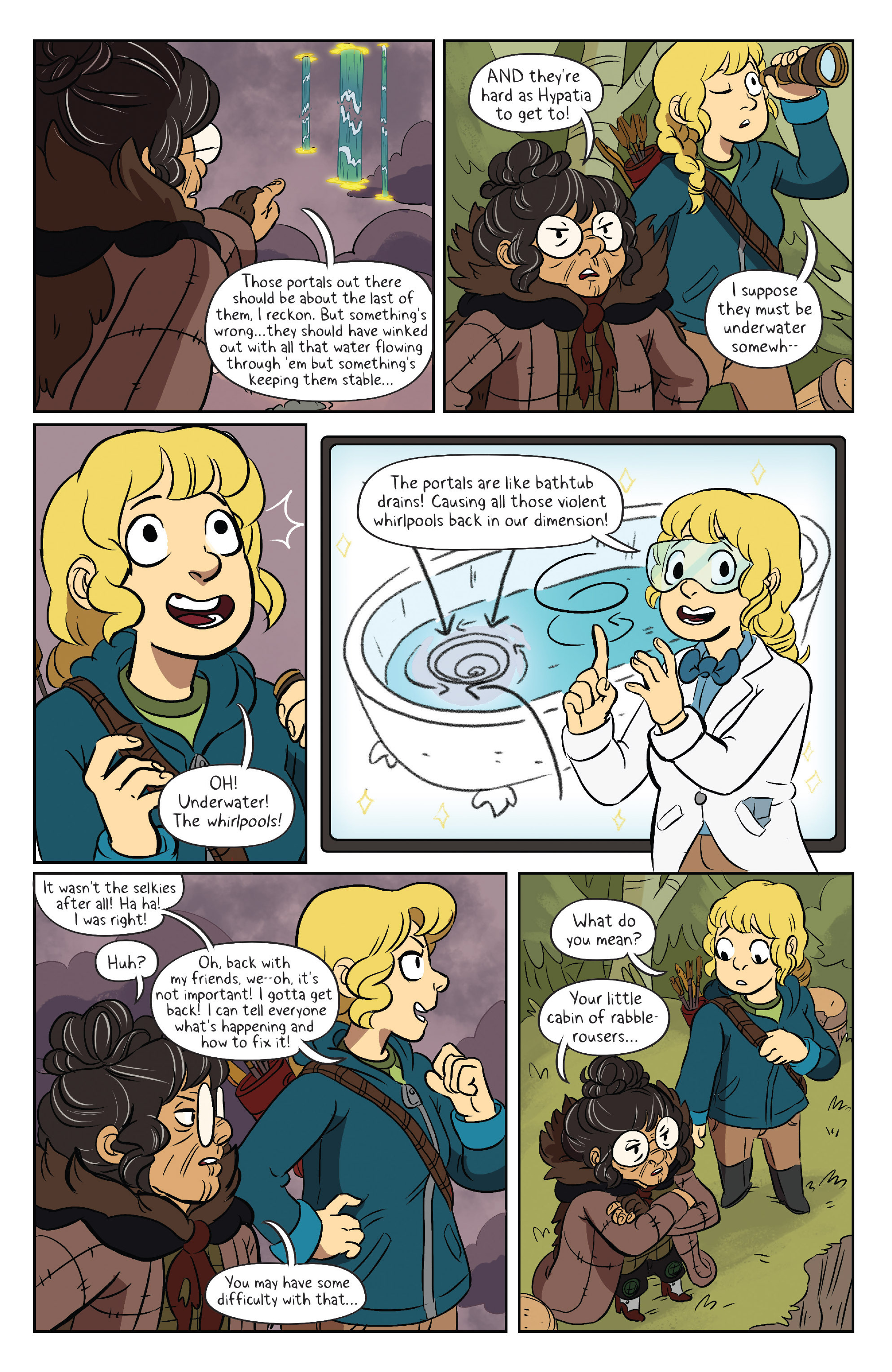 Read online Lumberjanes Vol. 6 comic -  Issue # TPB - 71