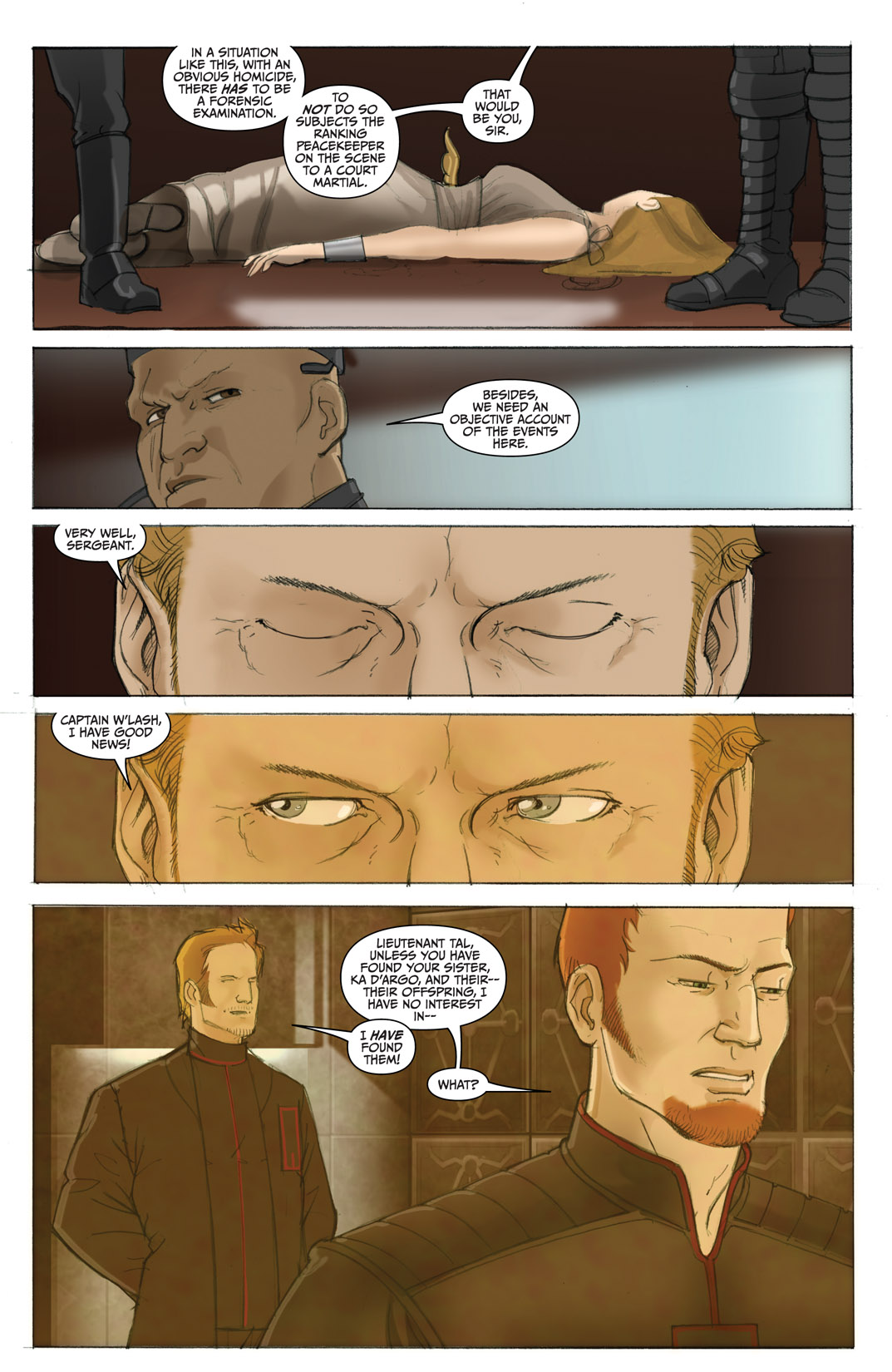 Read online Farscape: D'Argo's Trial comic -  Issue #3 - 11