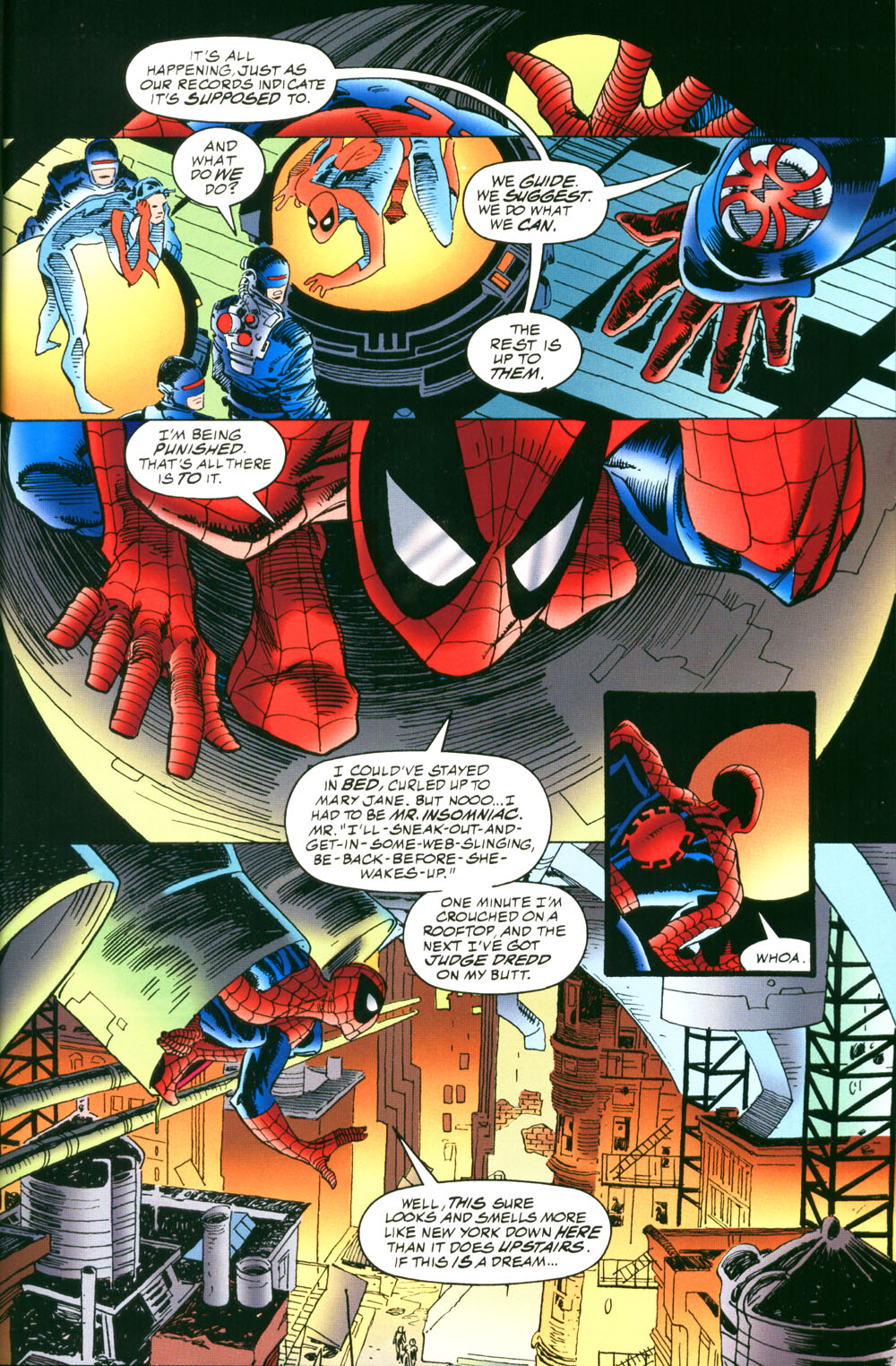 Read online Spider-Man 2099 Meets Spider-Man comic -  Issue # Full - 11