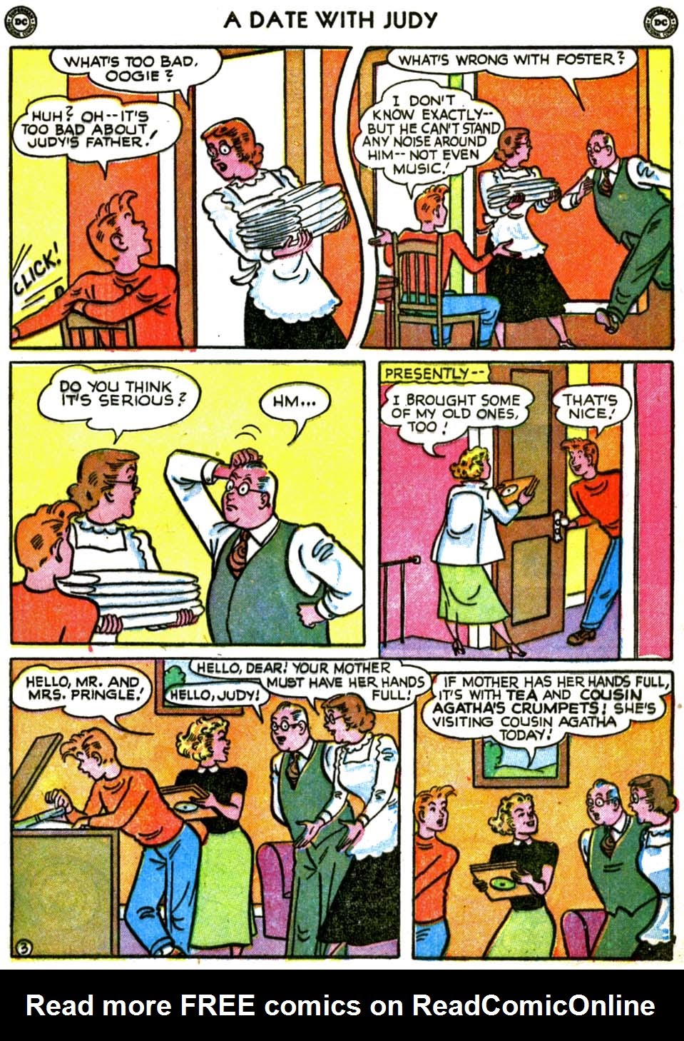 Read online A Date with Judy comic -  Issue #18 - 5