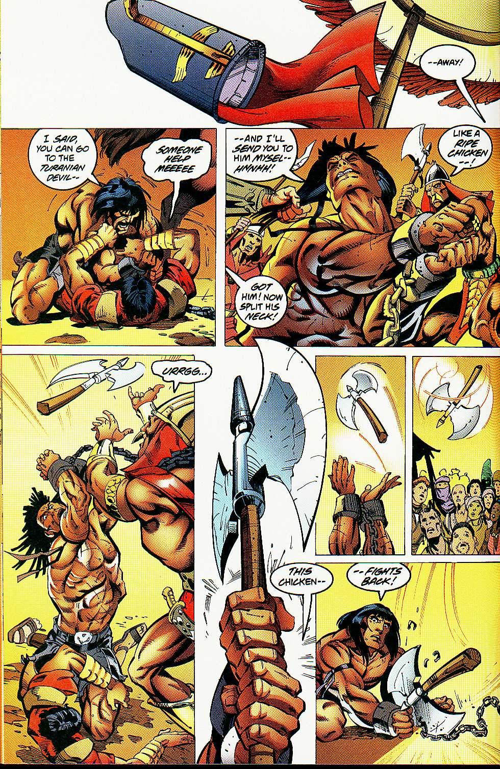 Read online Conan the Barbarian: Flame and the Fiend comic -  Issue #2 - 7