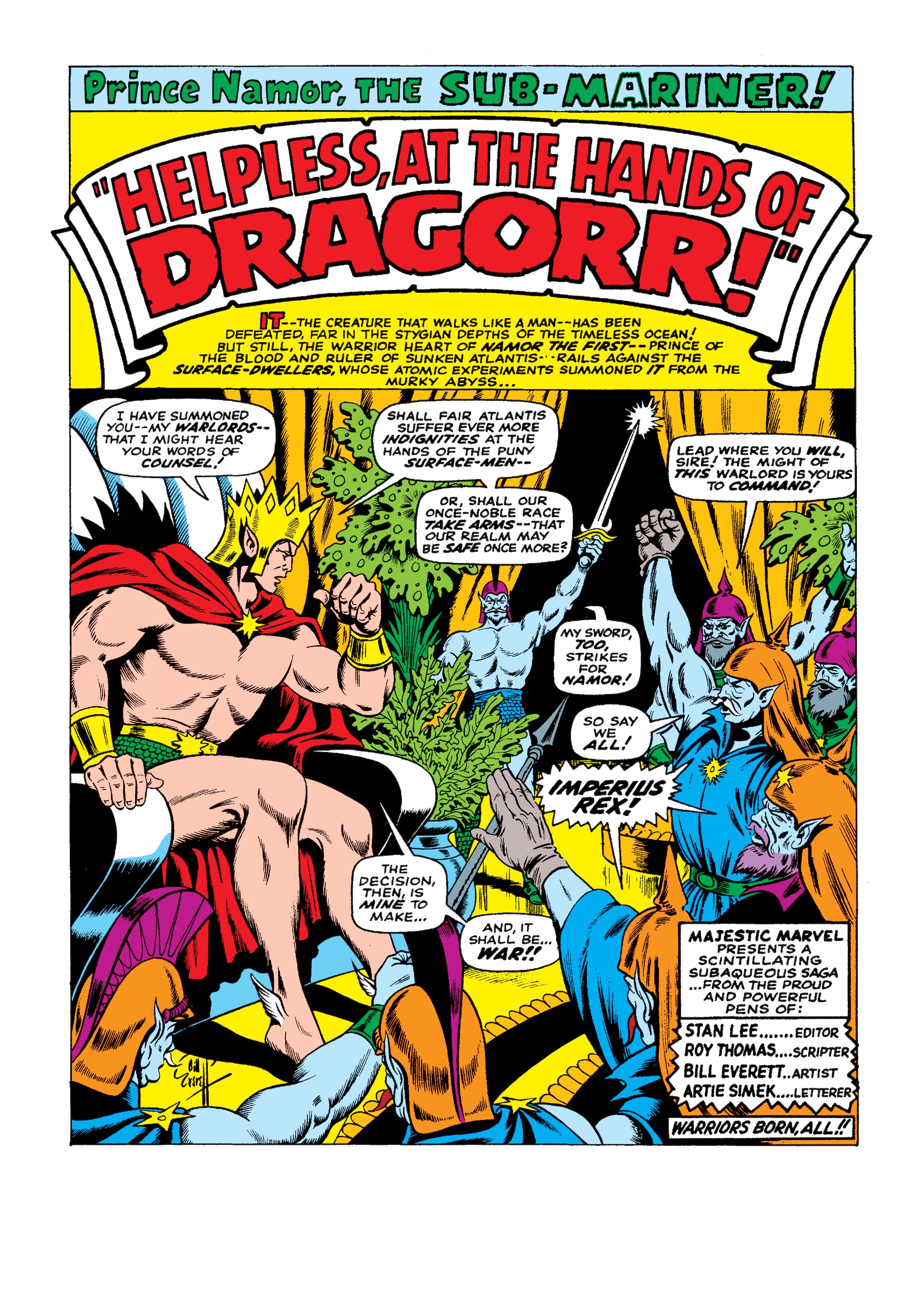 Read online Marvel Masterworks: The Sub-Mariner comic -  Issue # TPB 2 (Part 1) - 88