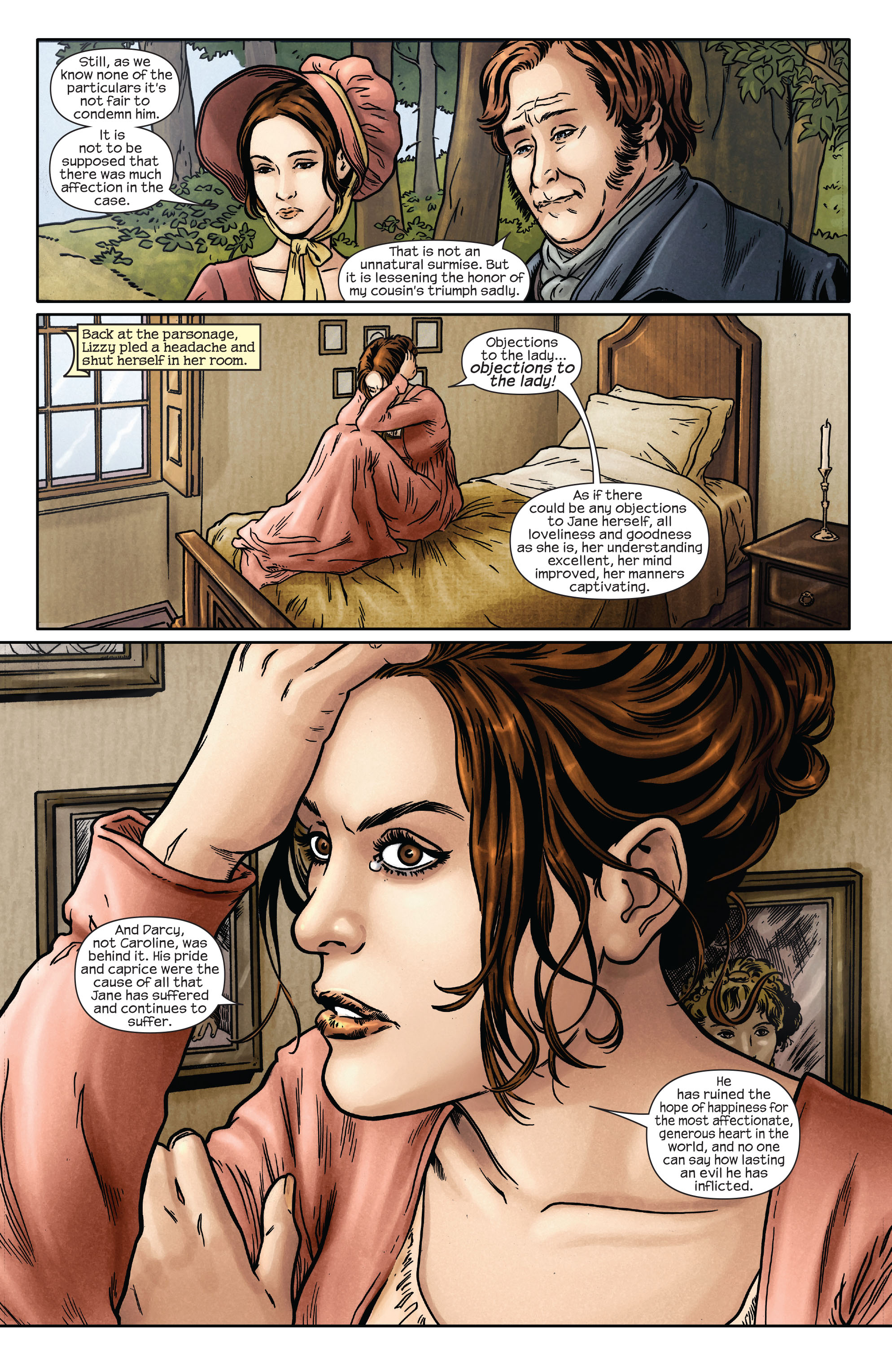 Read online Pride & Prejudice (2009) comic -  Issue #3 - 24