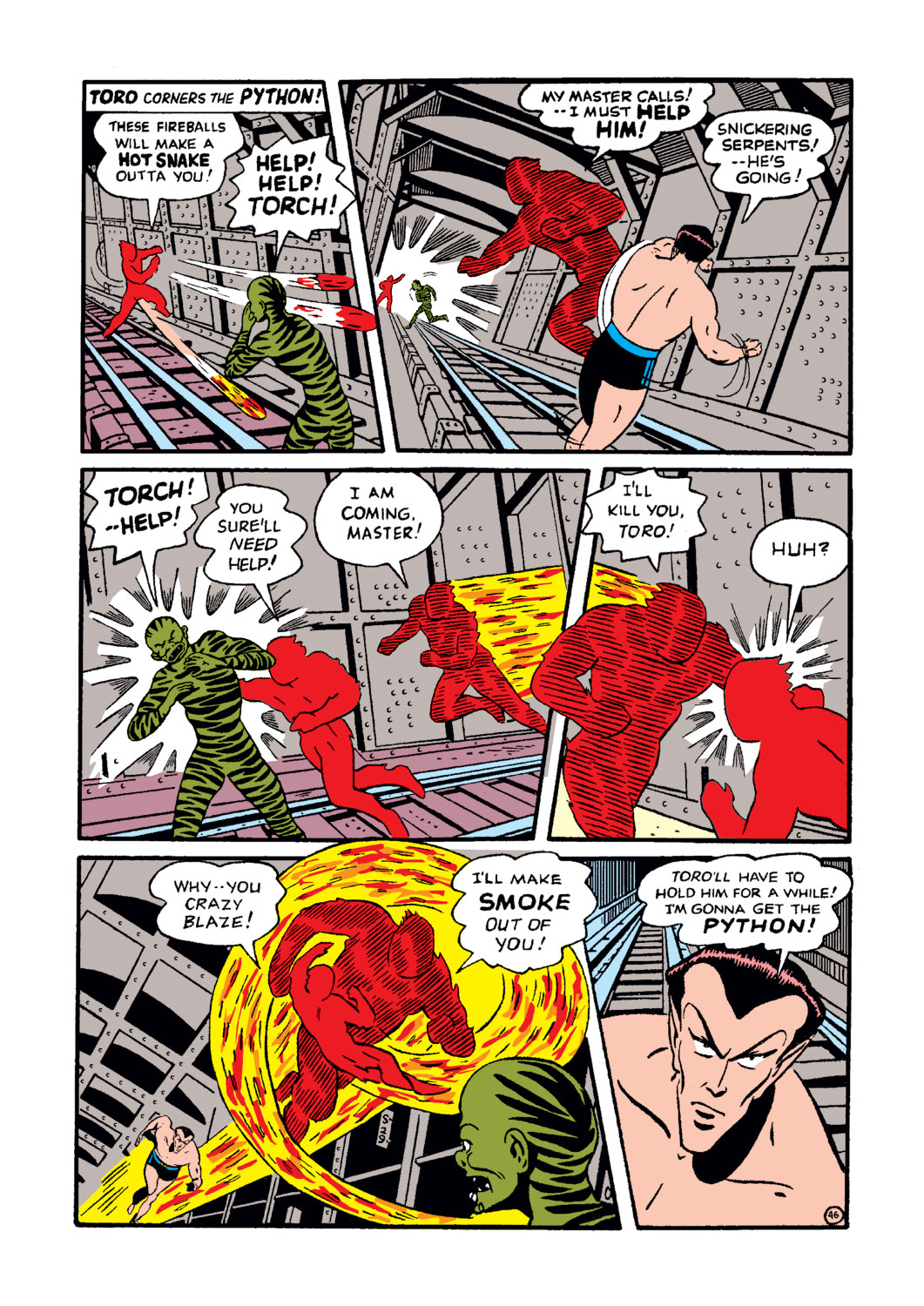 Read online The Human Torch (1940) comic -  Issue #8 - 50