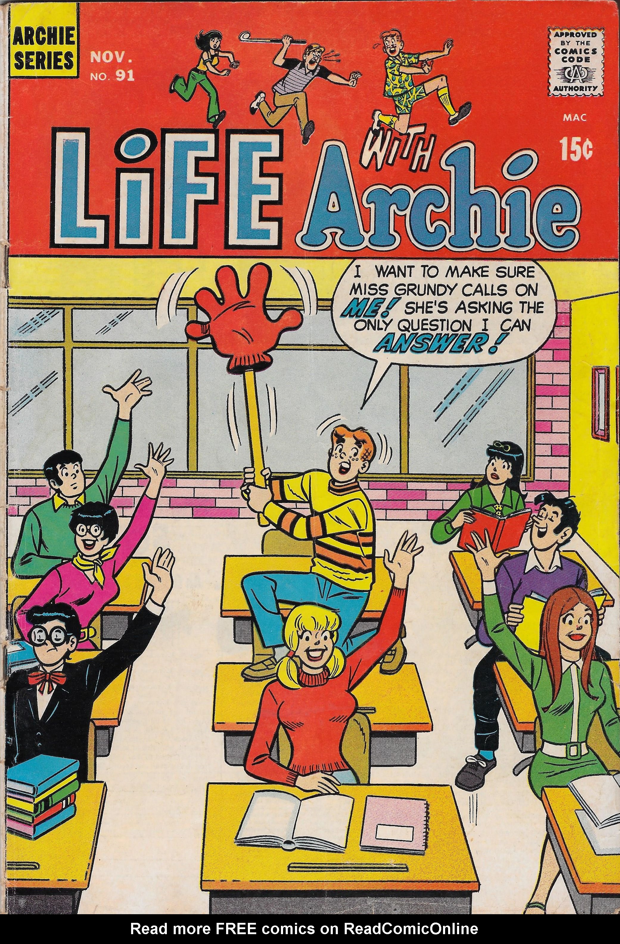 Read online Life With Archie (1958) comic -  Issue #91 - 1