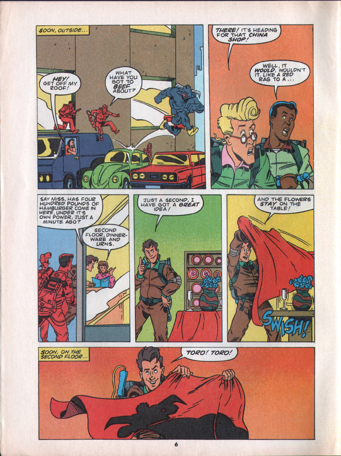 Read online The Real Ghostbusters comic -  Issue #98 - 6