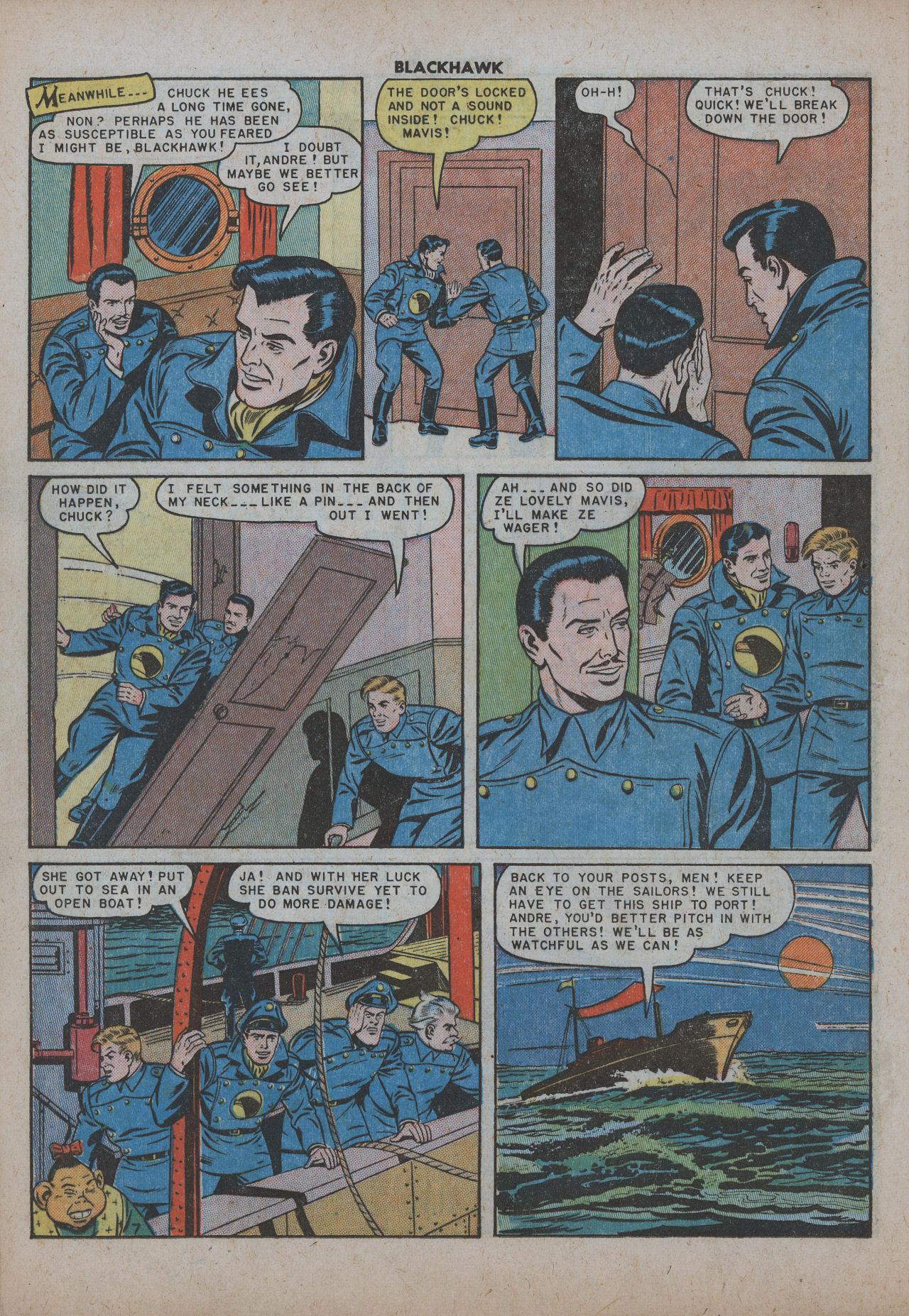 Read online Blackhawk (1957) comic -  Issue #34 - 33