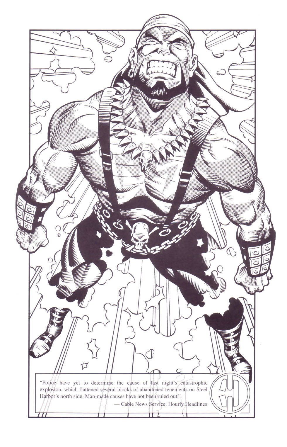 Read online Comics' Greatest World: Steel Harbor comic -  Issue #4 - 18