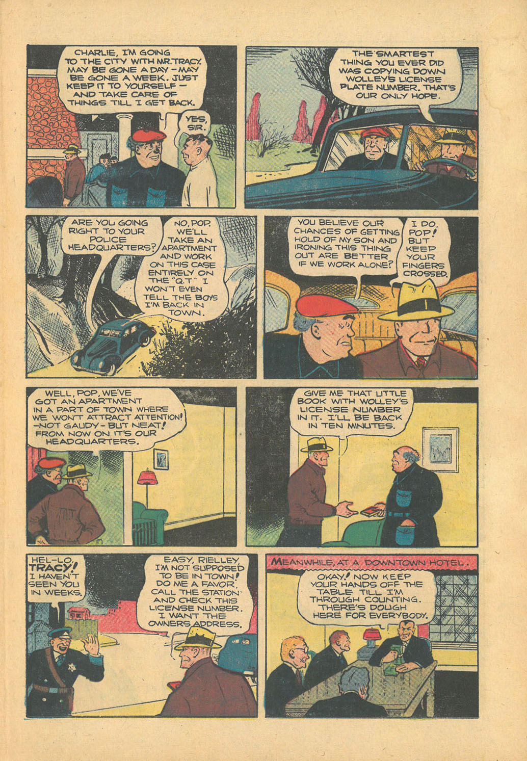 Read online Dick Tracy comic -  Issue #134 - 4