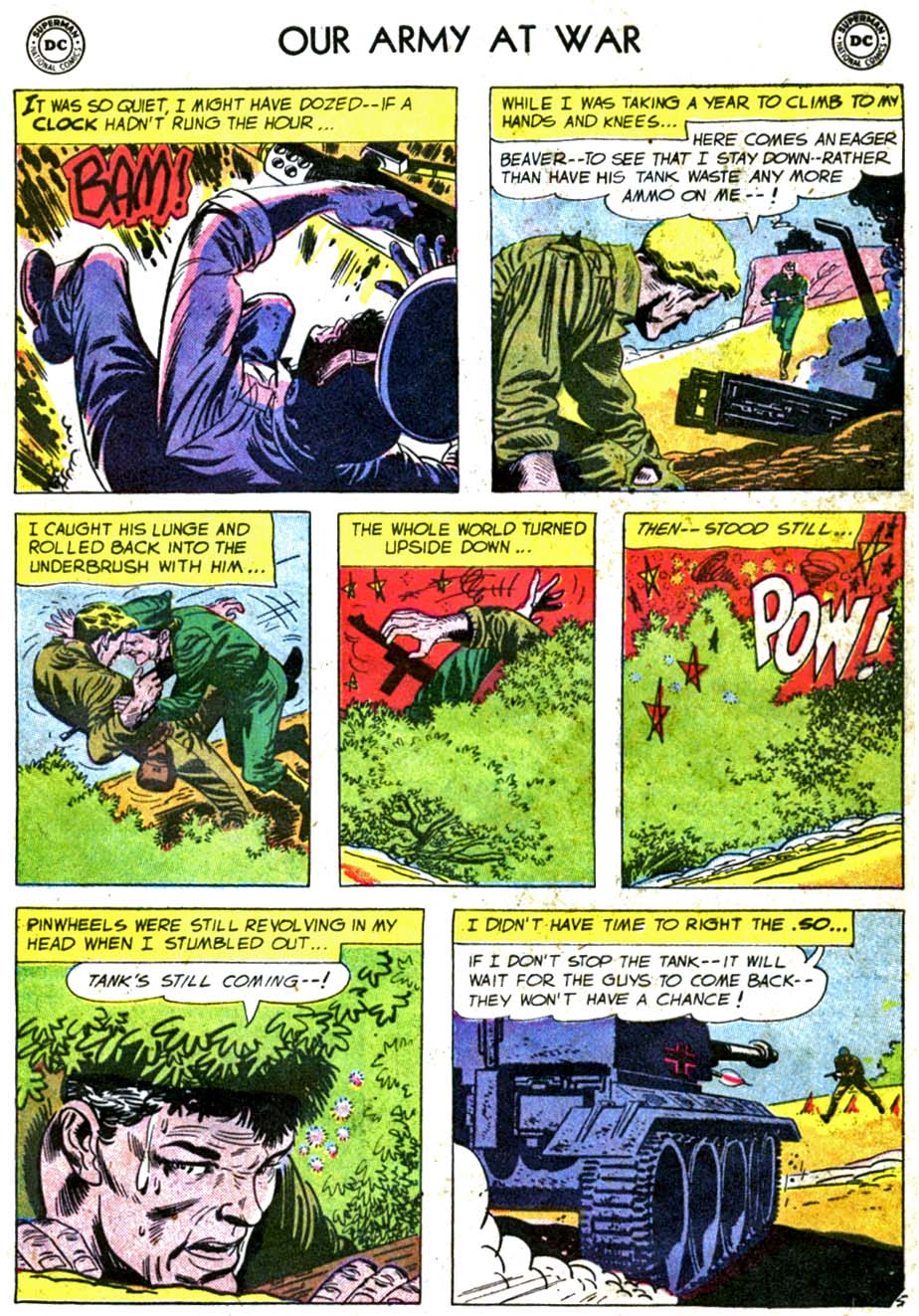 Read online Our Army at War (1952) comic -  Issue #62 - 7