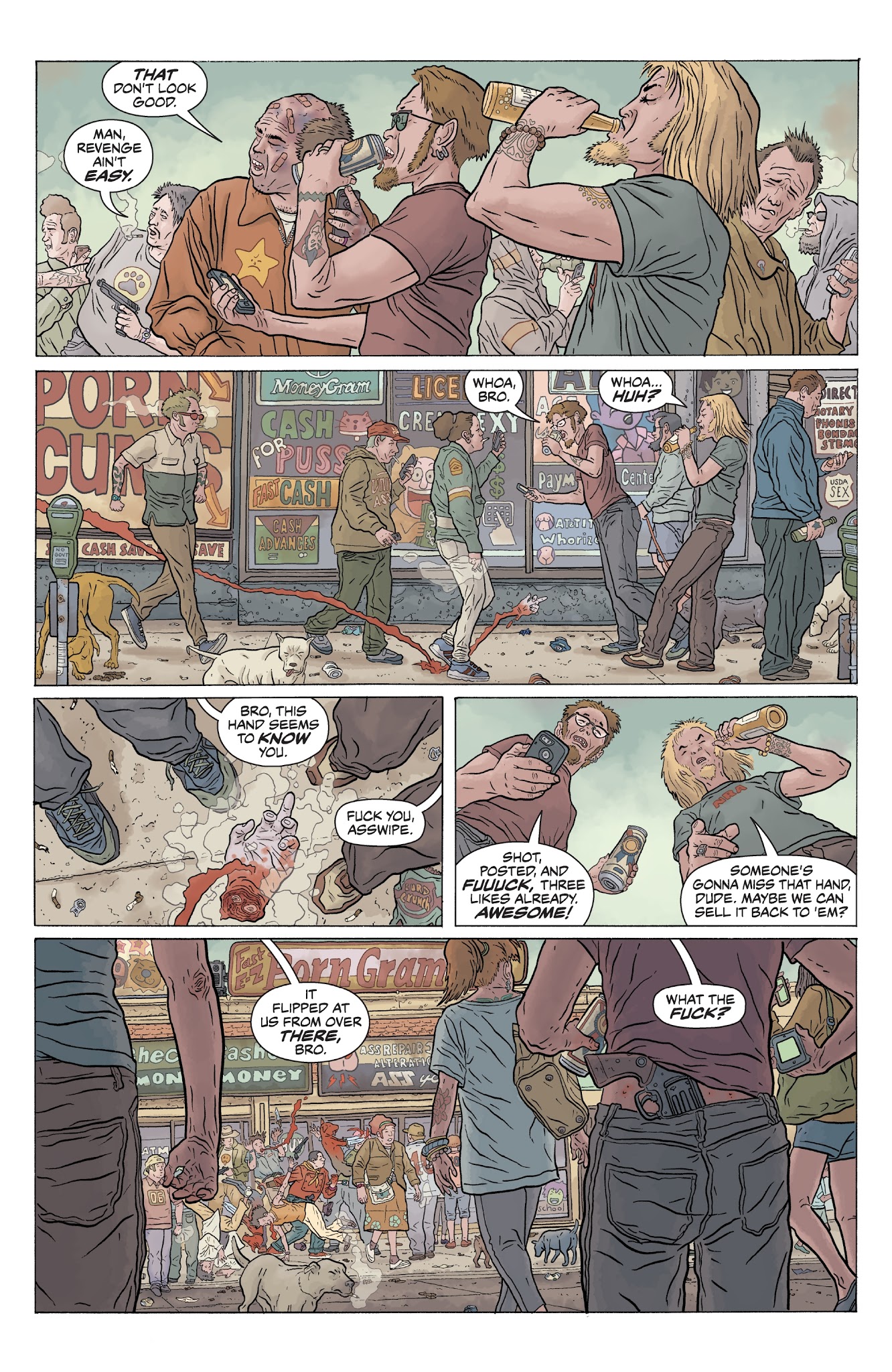 Read online The Shaolin Cowboy: Who'll Stop the Reign? comic -  Issue #4 - 10