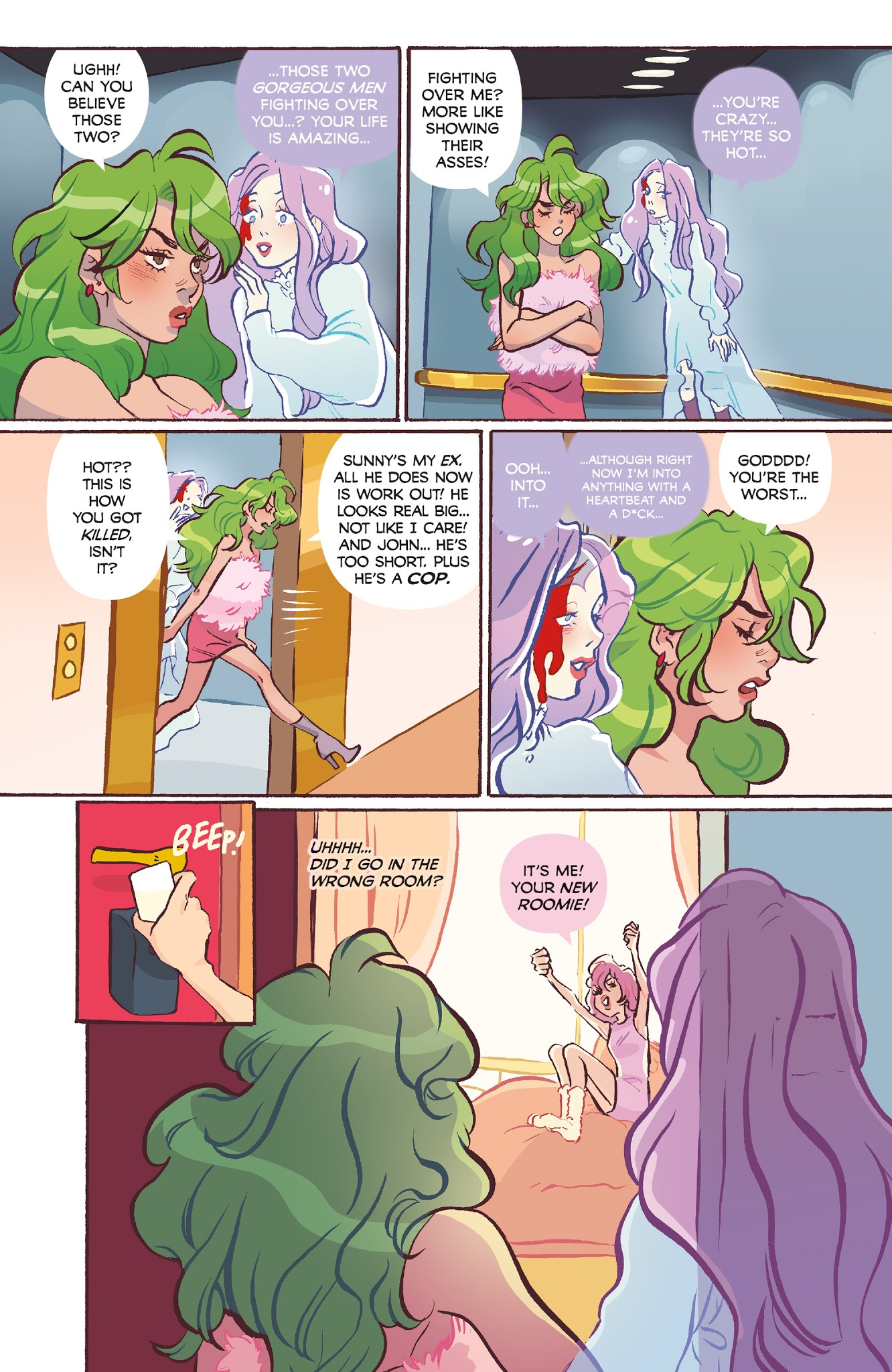 Read online Snotgirl comic -  Issue #10 - 12
