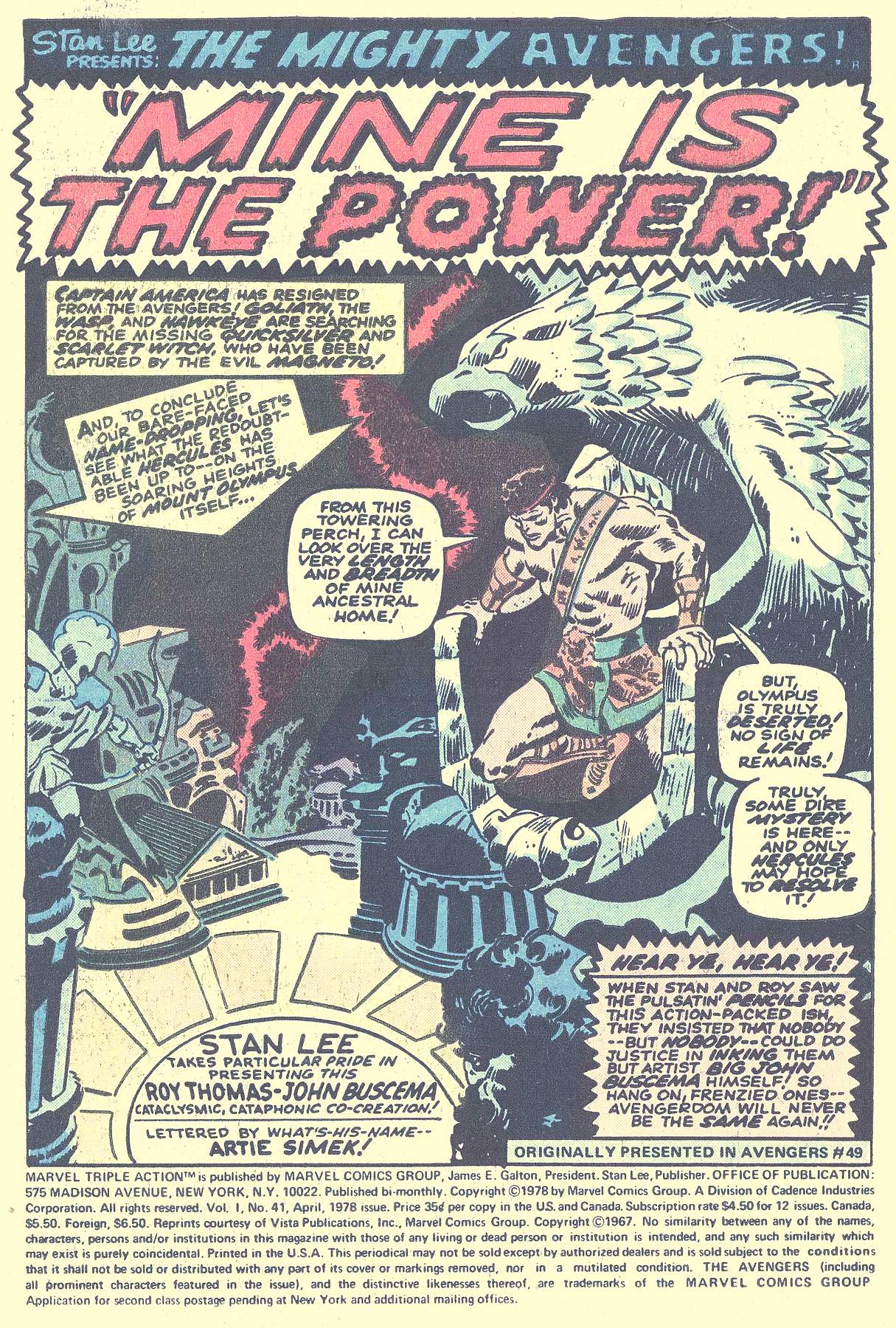Read online Marvel Triple Action comic -  Issue #41 - 3