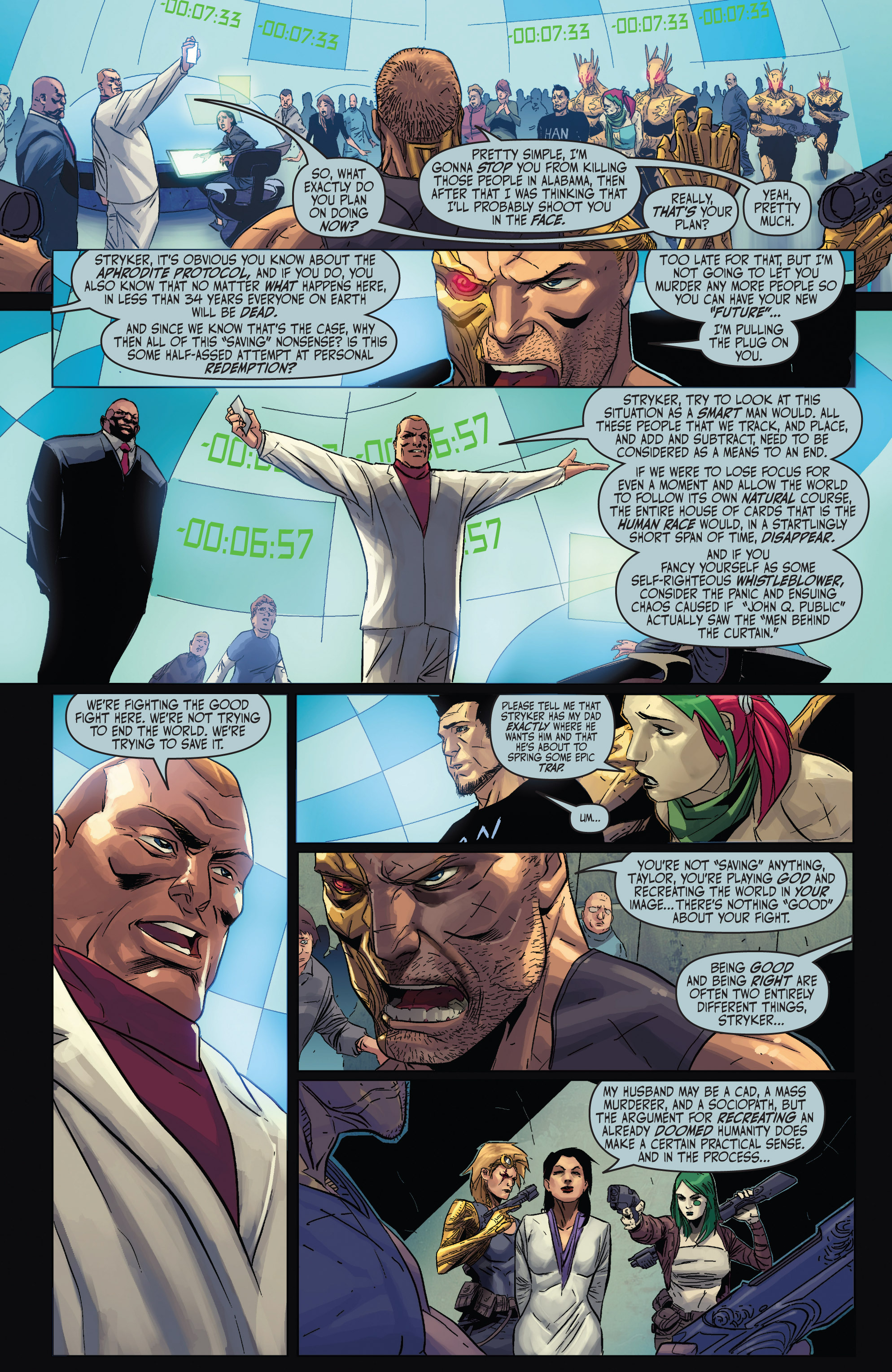 Read online Cyberforce (2012) comic -  Issue #5 - 24