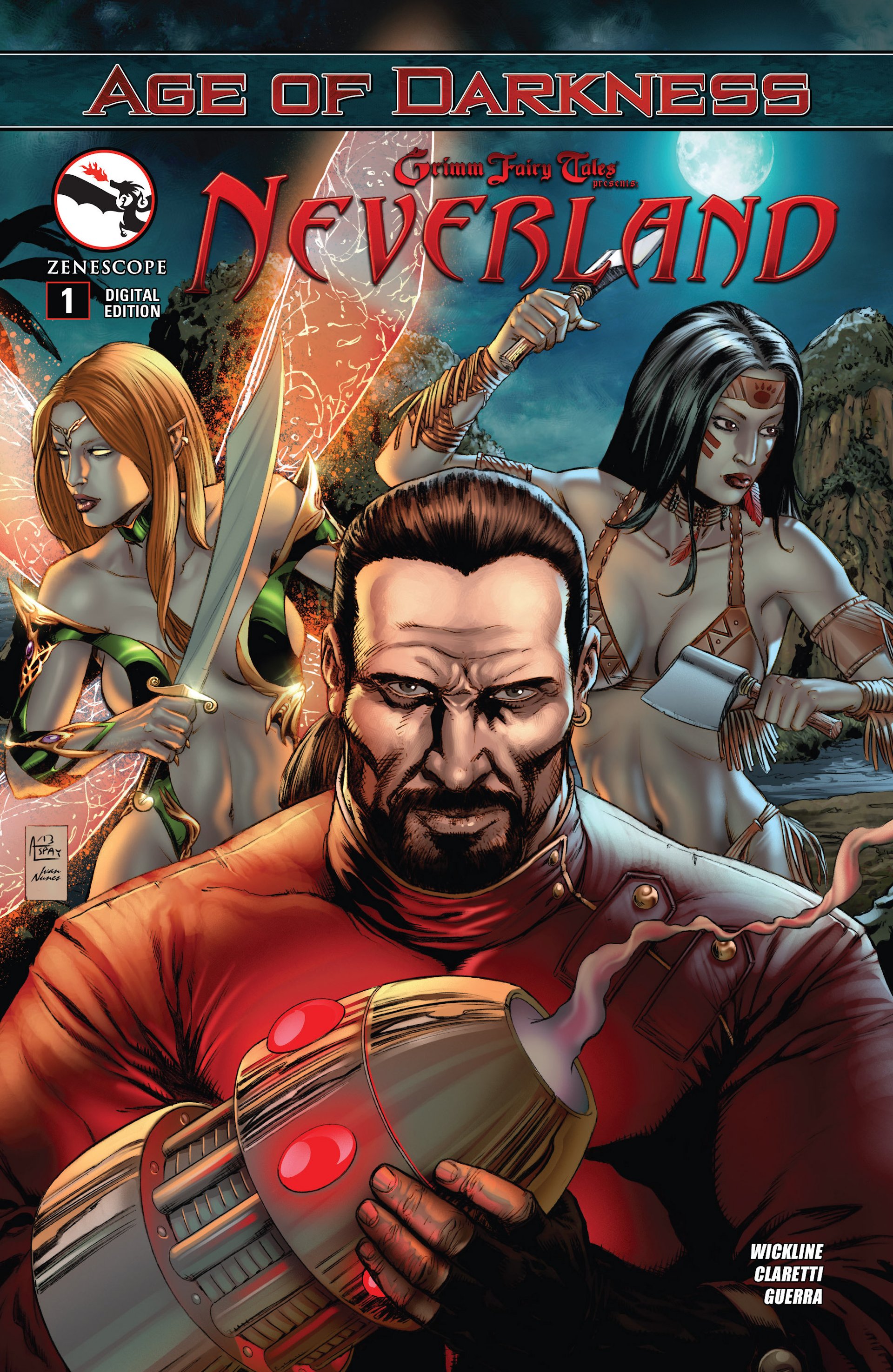 Read online Grimm Fairy Tales presents Neverland: Age of Darkness comic -  Issue #1 - 1