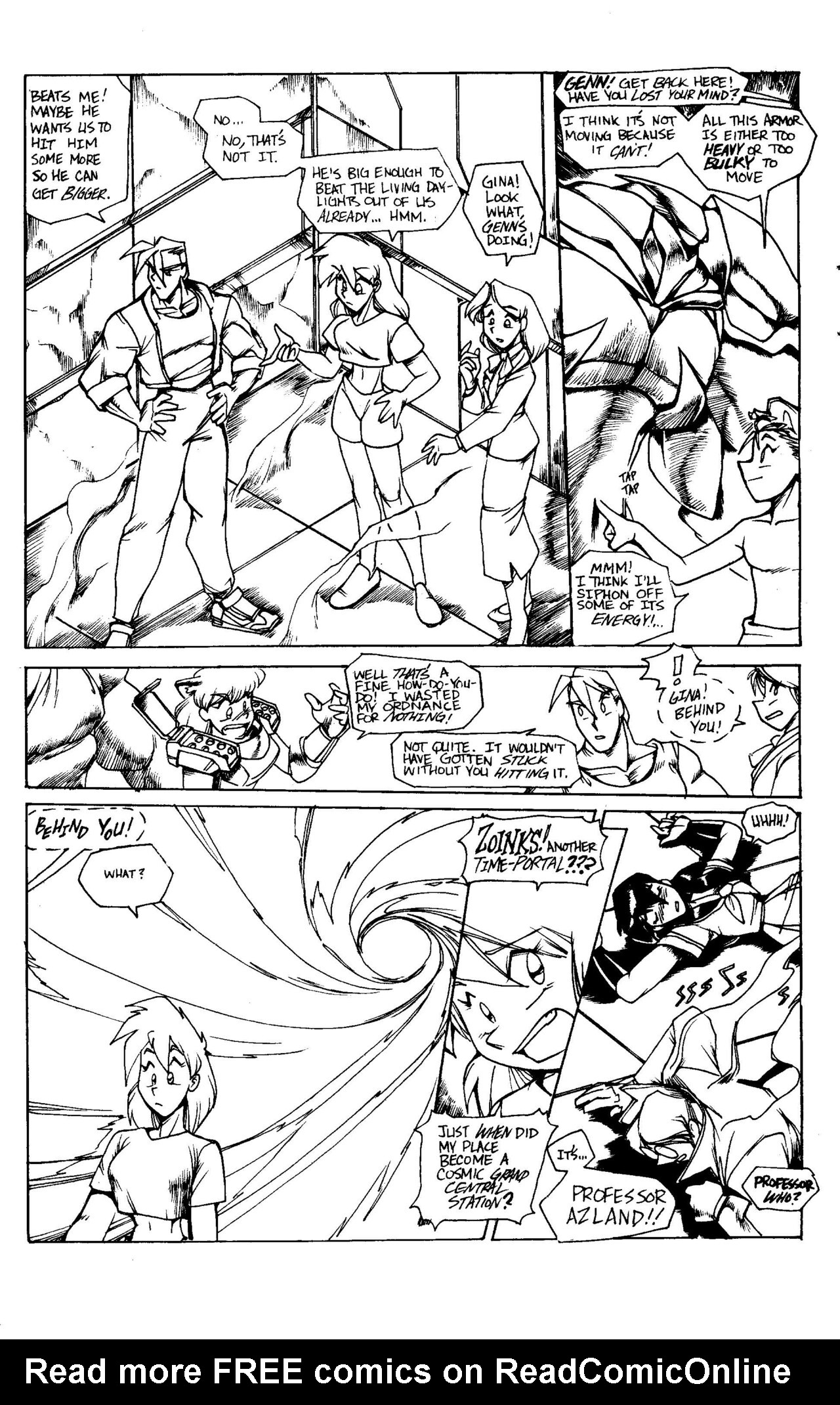 Read online Ninja High School (1986) comic -  Issue #54 - 22