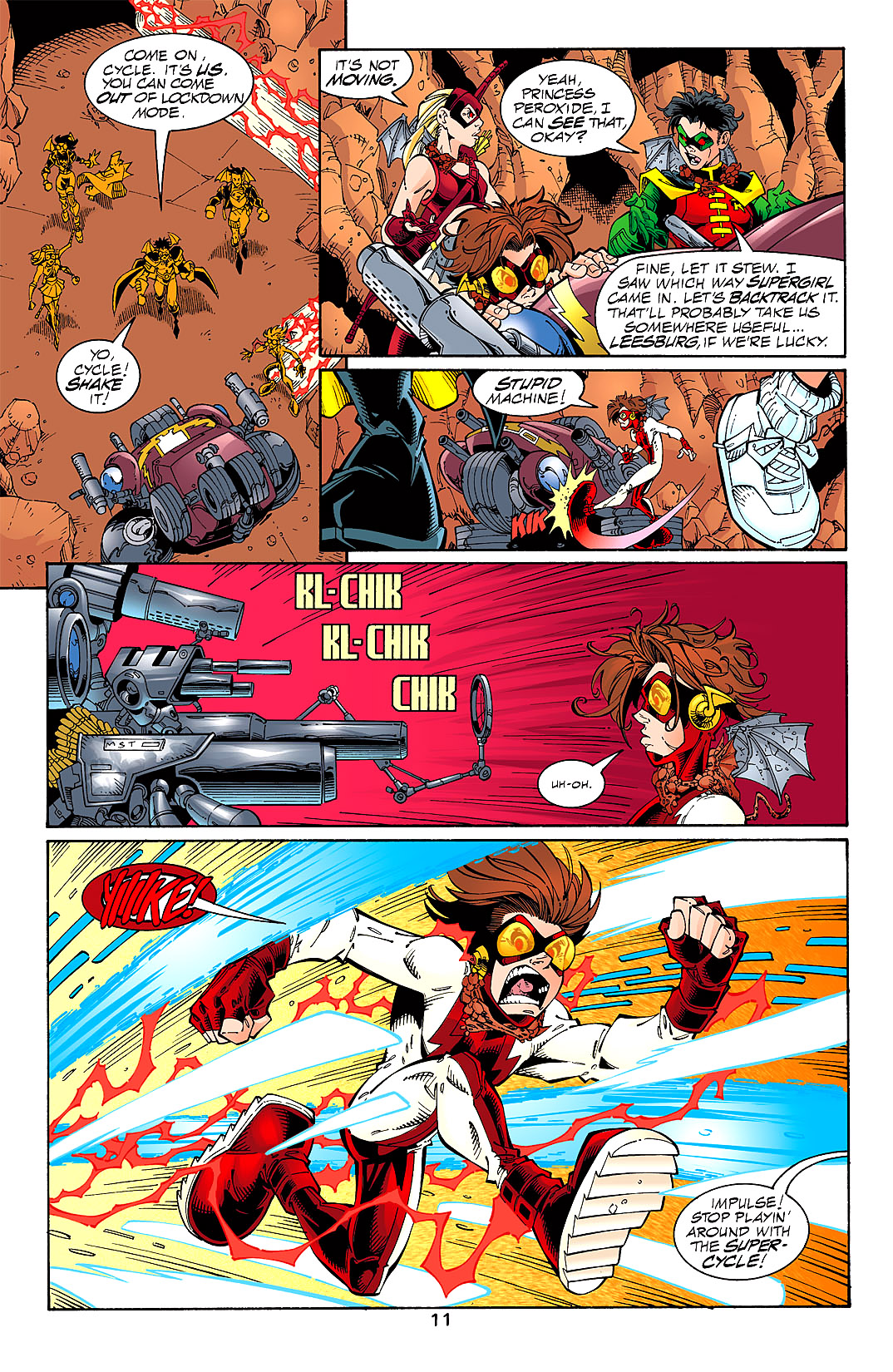 Read online Young Justice (1998) comic -  Issue #13 - 12