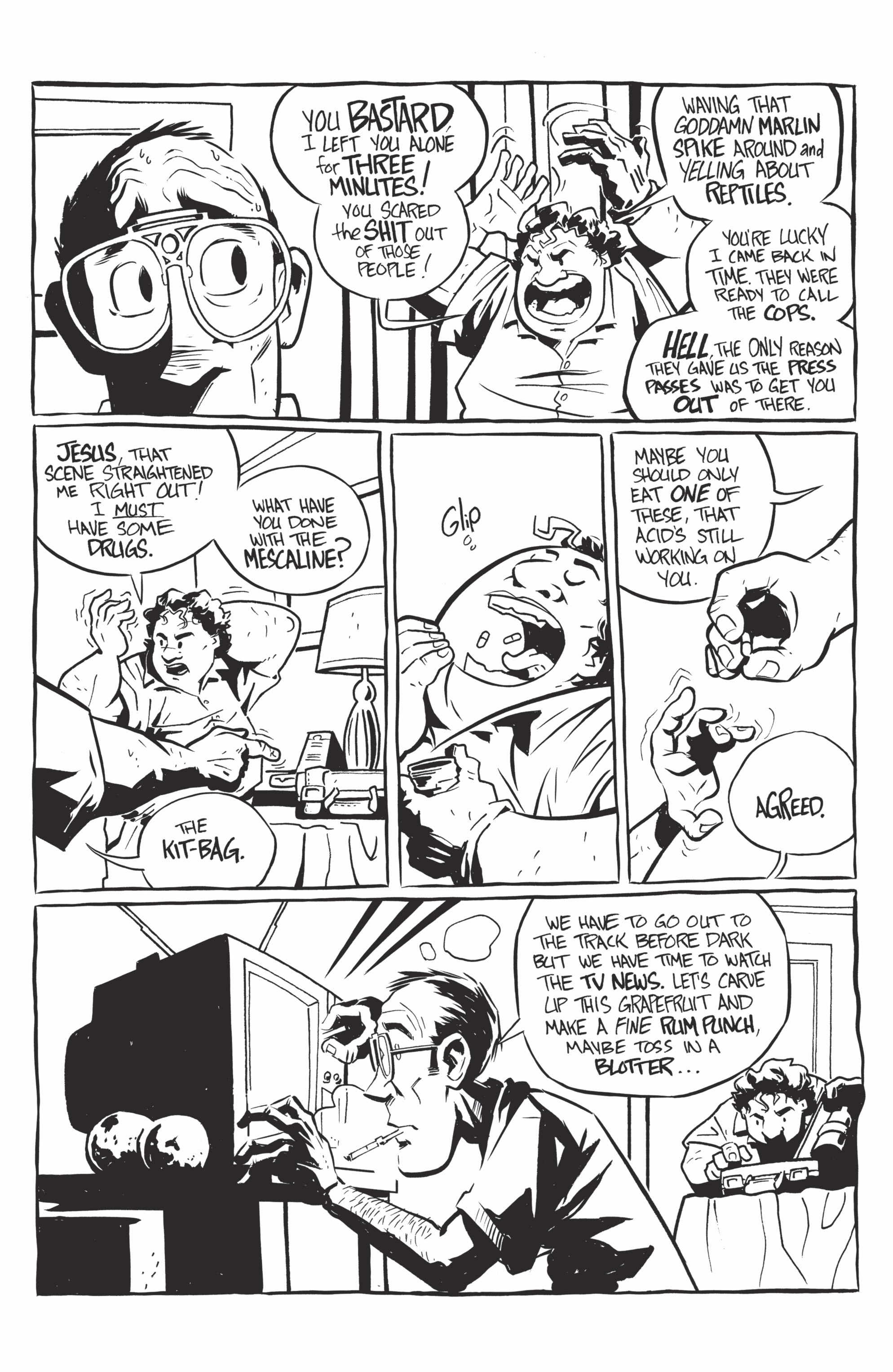 Read online Hunter S. Thompson's Fear and Loathing in Las Vegas comic -  Issue #1 - 38