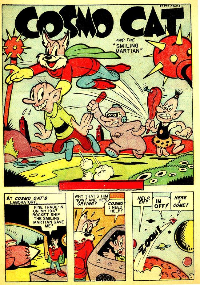 Read online Cosmo Cat Comics comic -  Issue #8 - 9