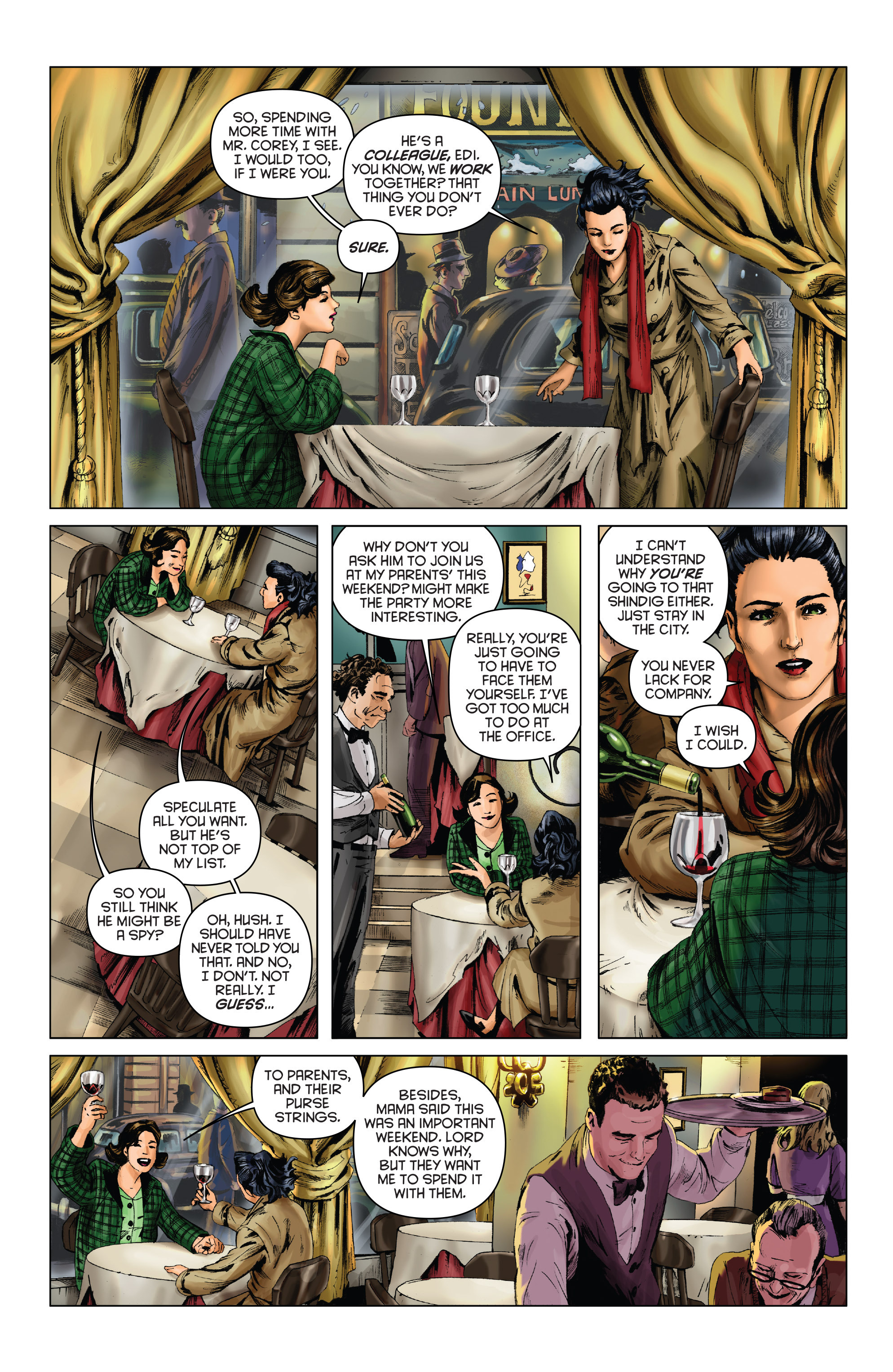 Read online Miss Fury (2016) comic -  Issue #2 - 17