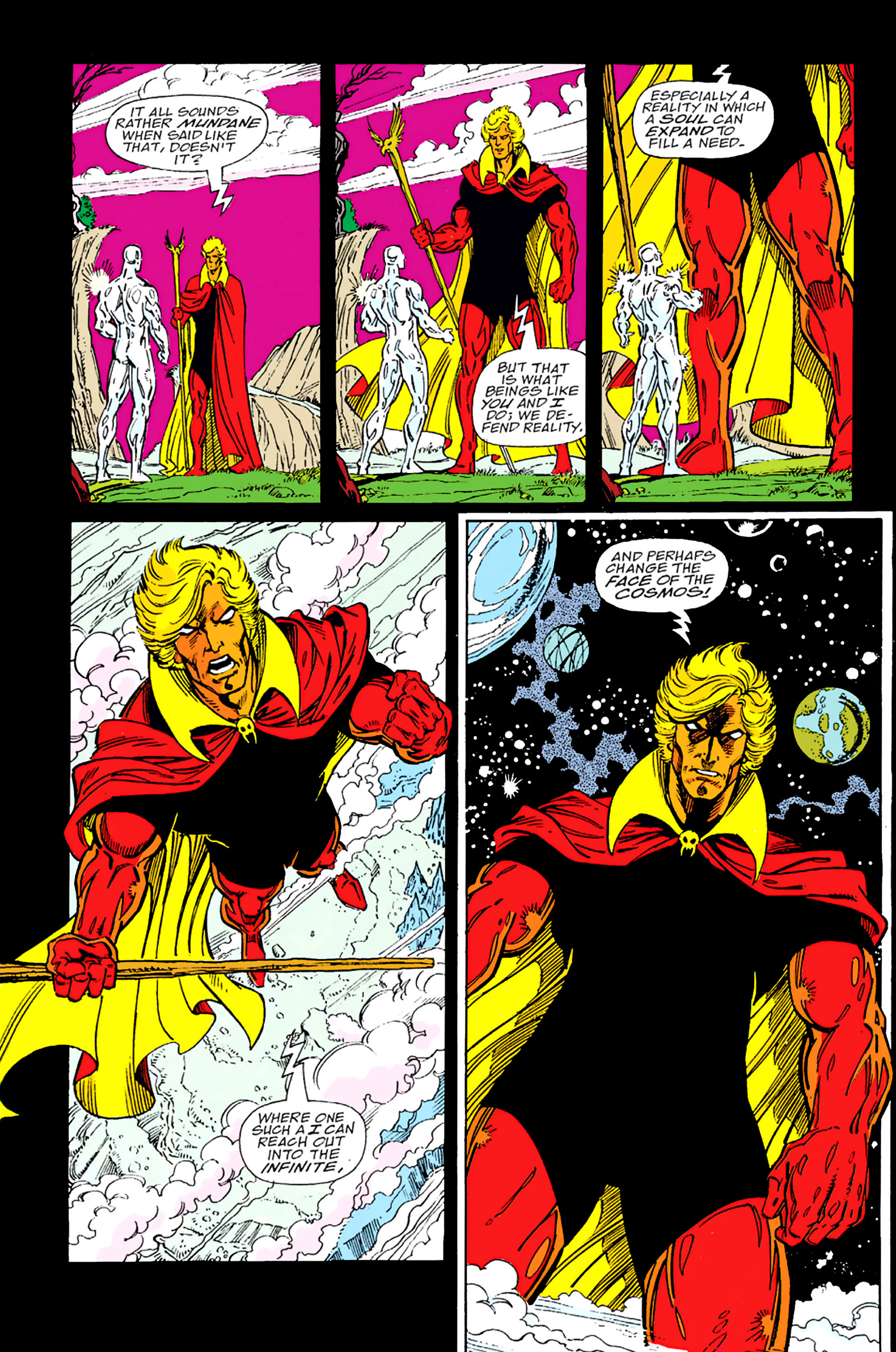 Read online Infinity Gauntlet (1991) comic -  Issue #6 - 15