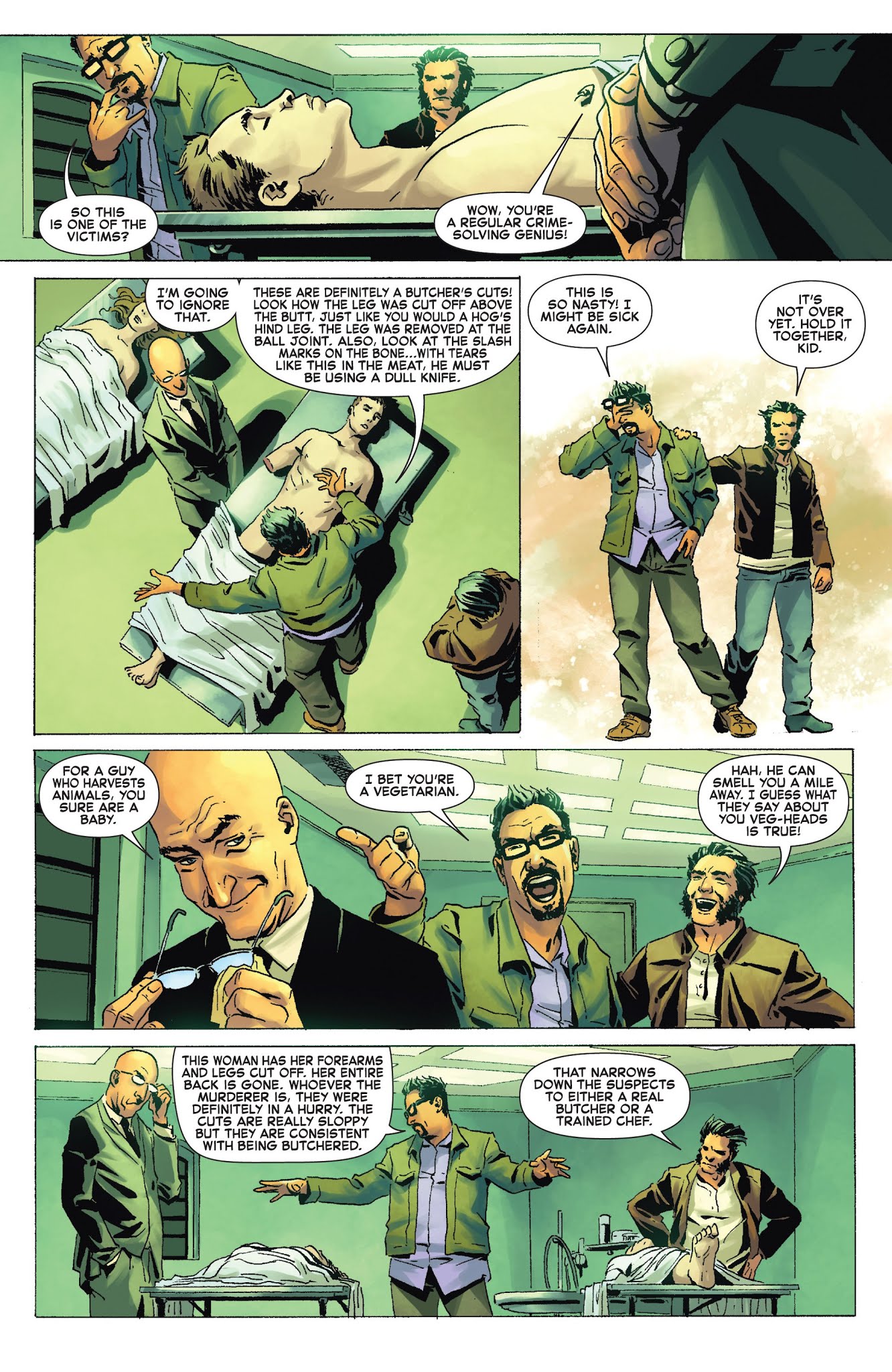 Read online Wolverine: In the Flesh comic -  Issue # Full - 7