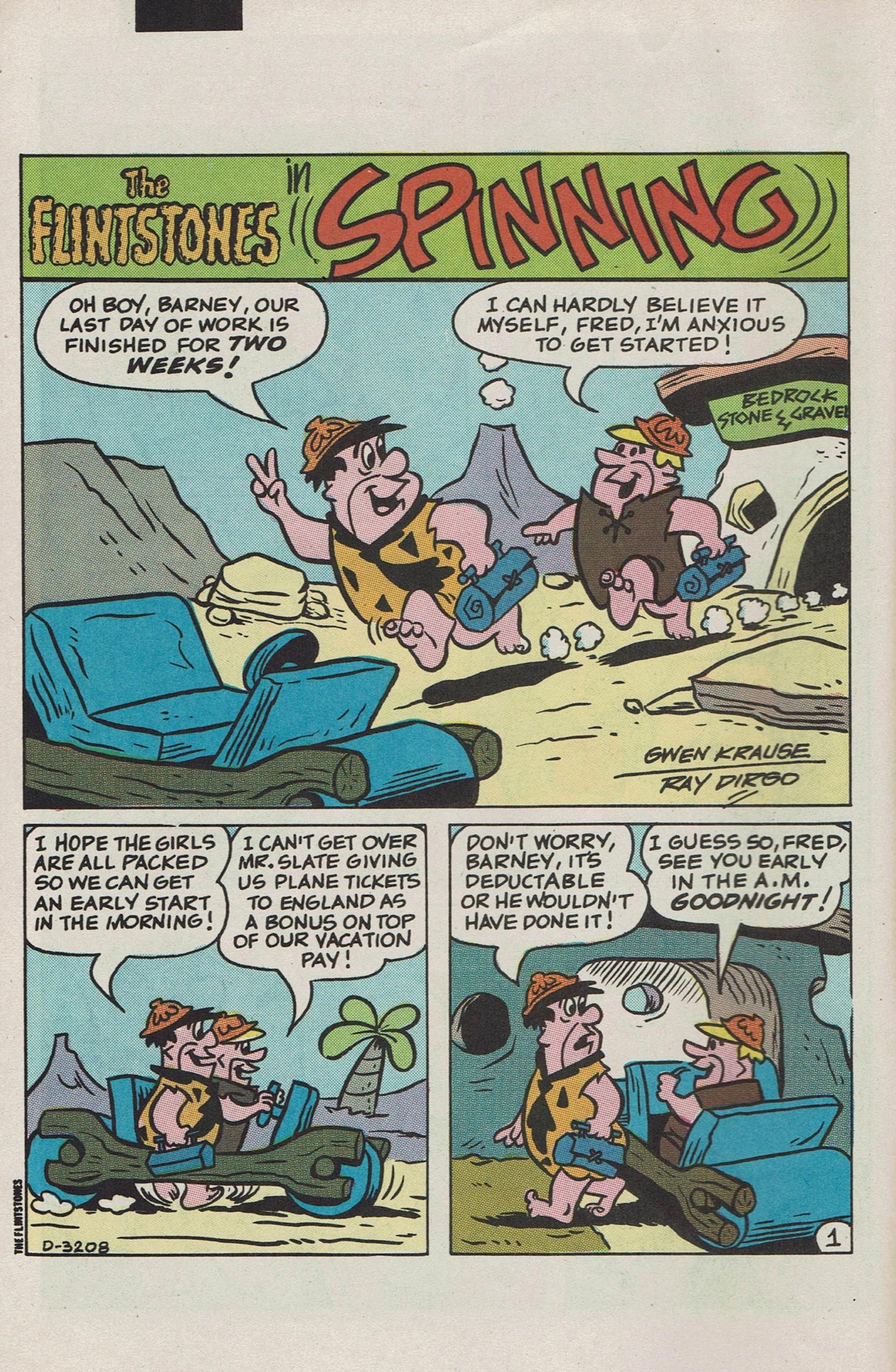 Read online The Flintstones (1992) comic -  Issue #4 - 6